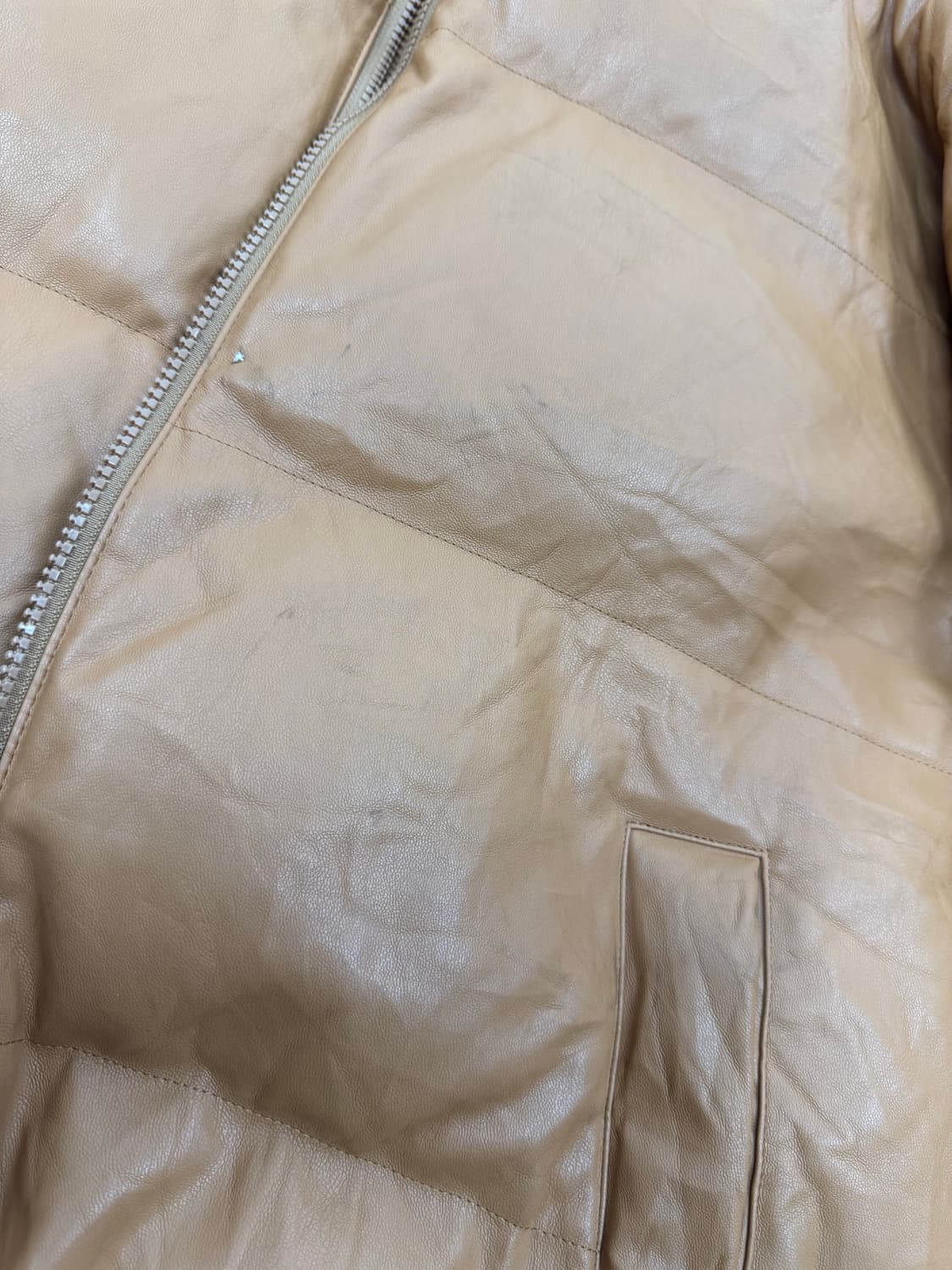 GU 레더 패딩 상품이미지10