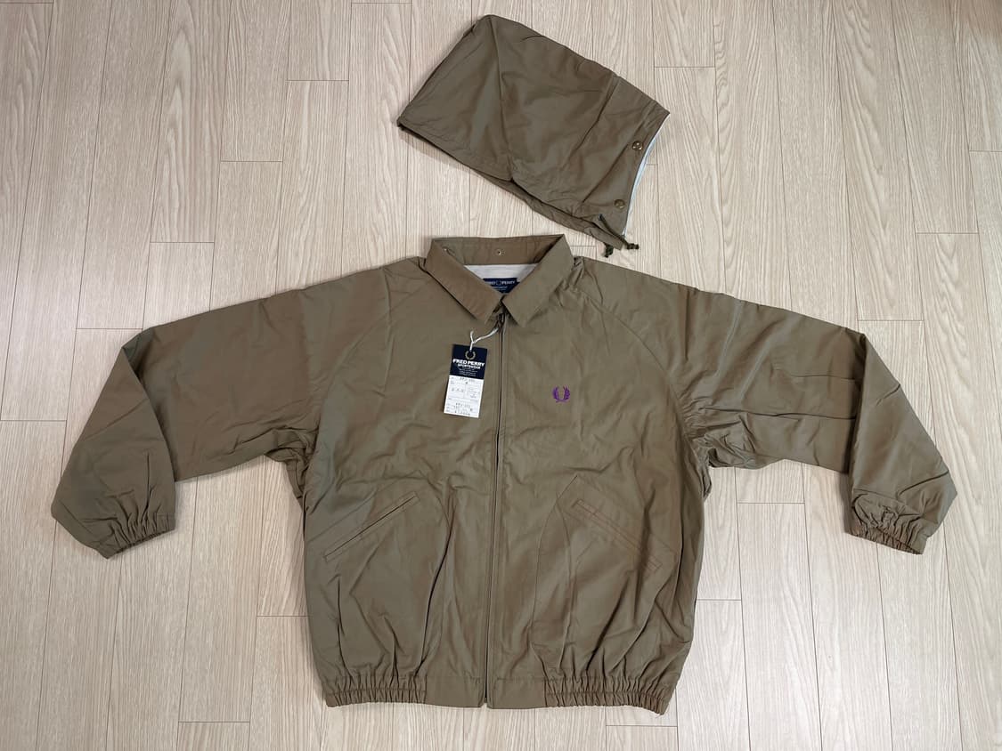 프레드페리 90s JAPAN 트윌 블루종 4번 Fred Perry OLD 상품이미지5