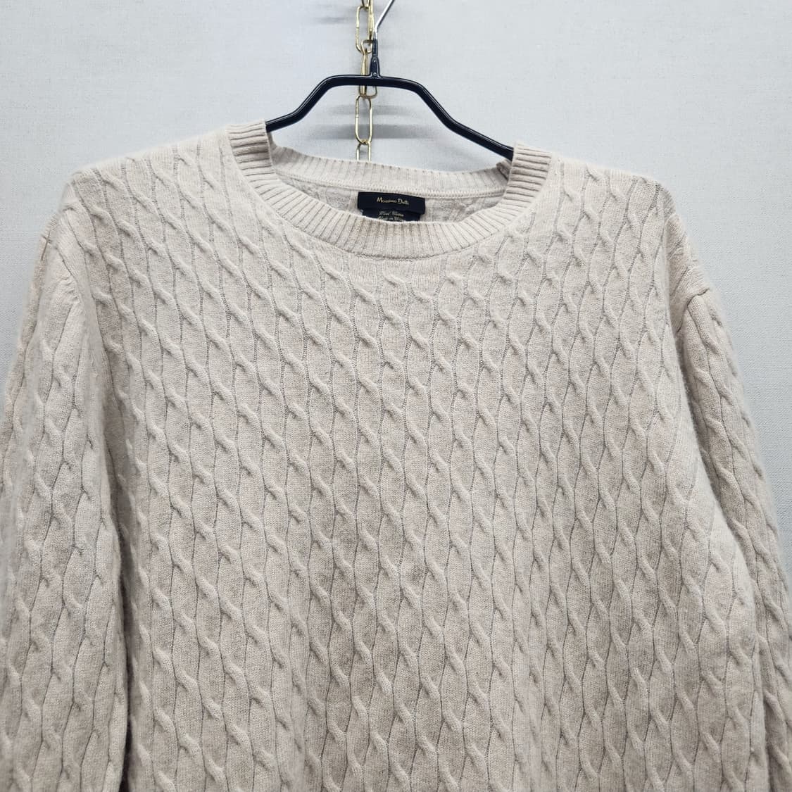 마시모두띠 울혼방 케이블 니트 L(L) 상품이미지2