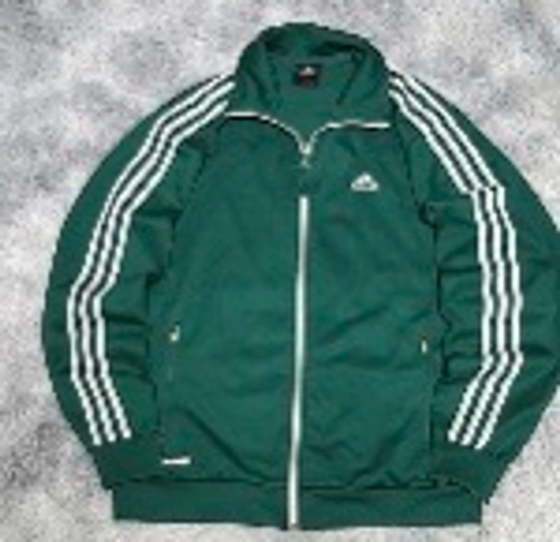 아디다스 삼선 그린 트레이닝 져지 자켓 105 상품이미지1