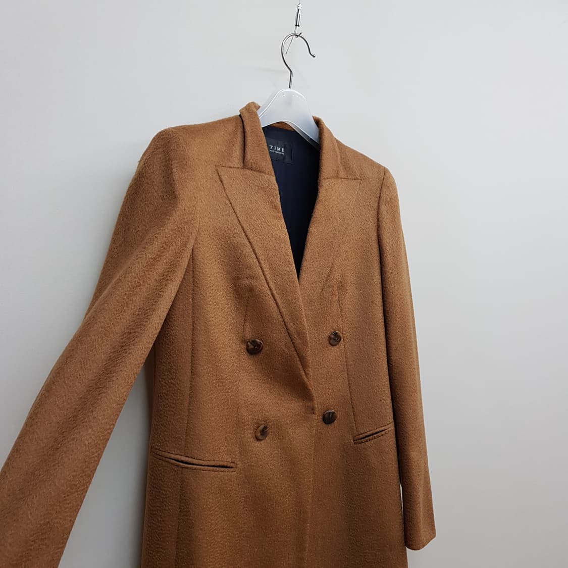 한섬 타임 캐시미어 더블코트 82-94-160사이즈 상품이미지3