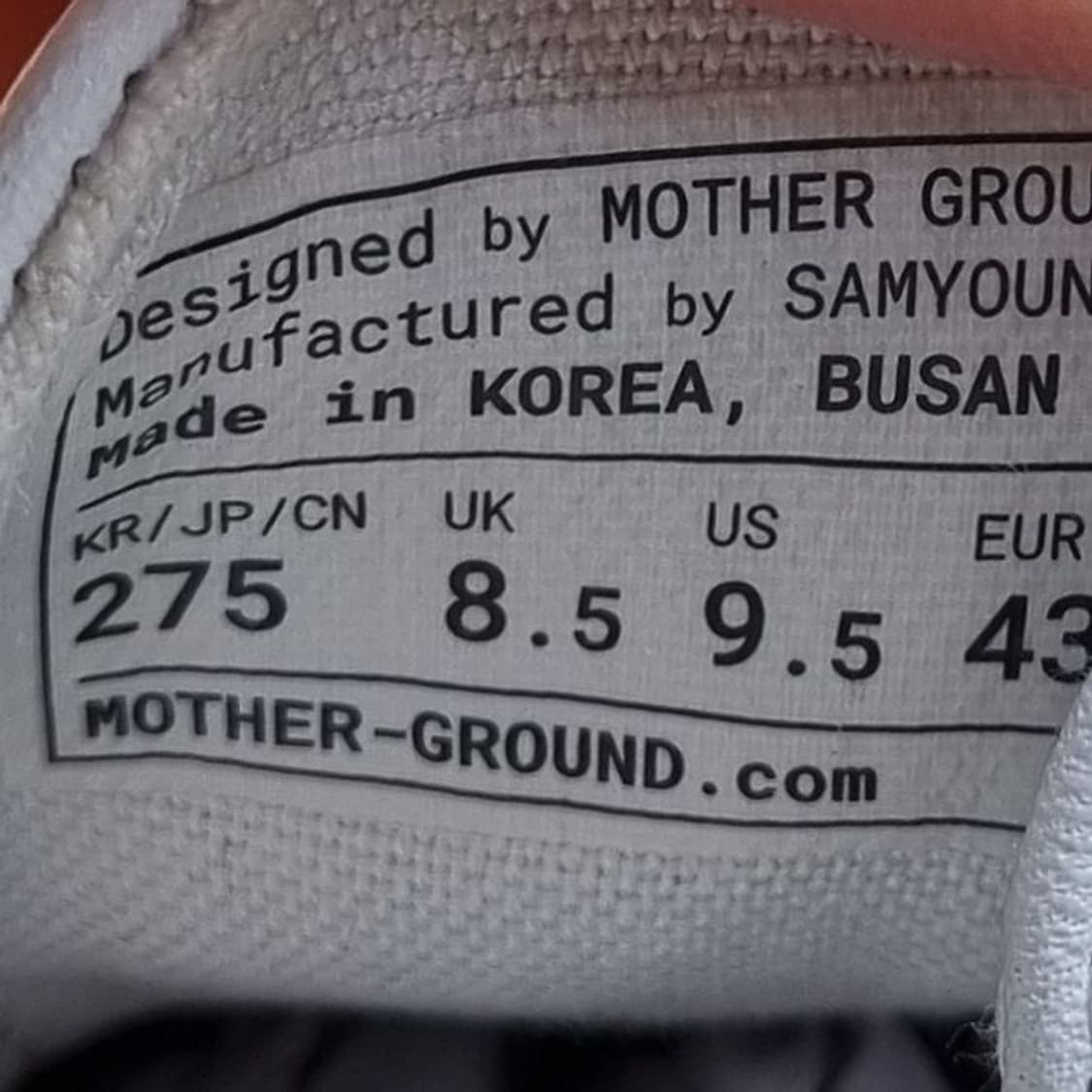 마더그라운드 남성가죽스니커즈275. 상품이미지6