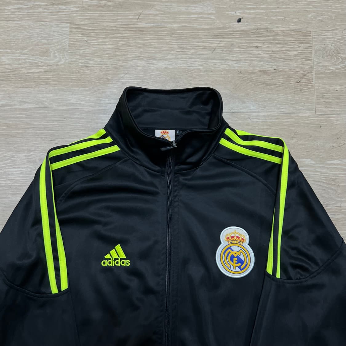 아디다스 레알마드리드 축구복 져지 트랙탑 자켓 [블랙] L/100 상품이미지2