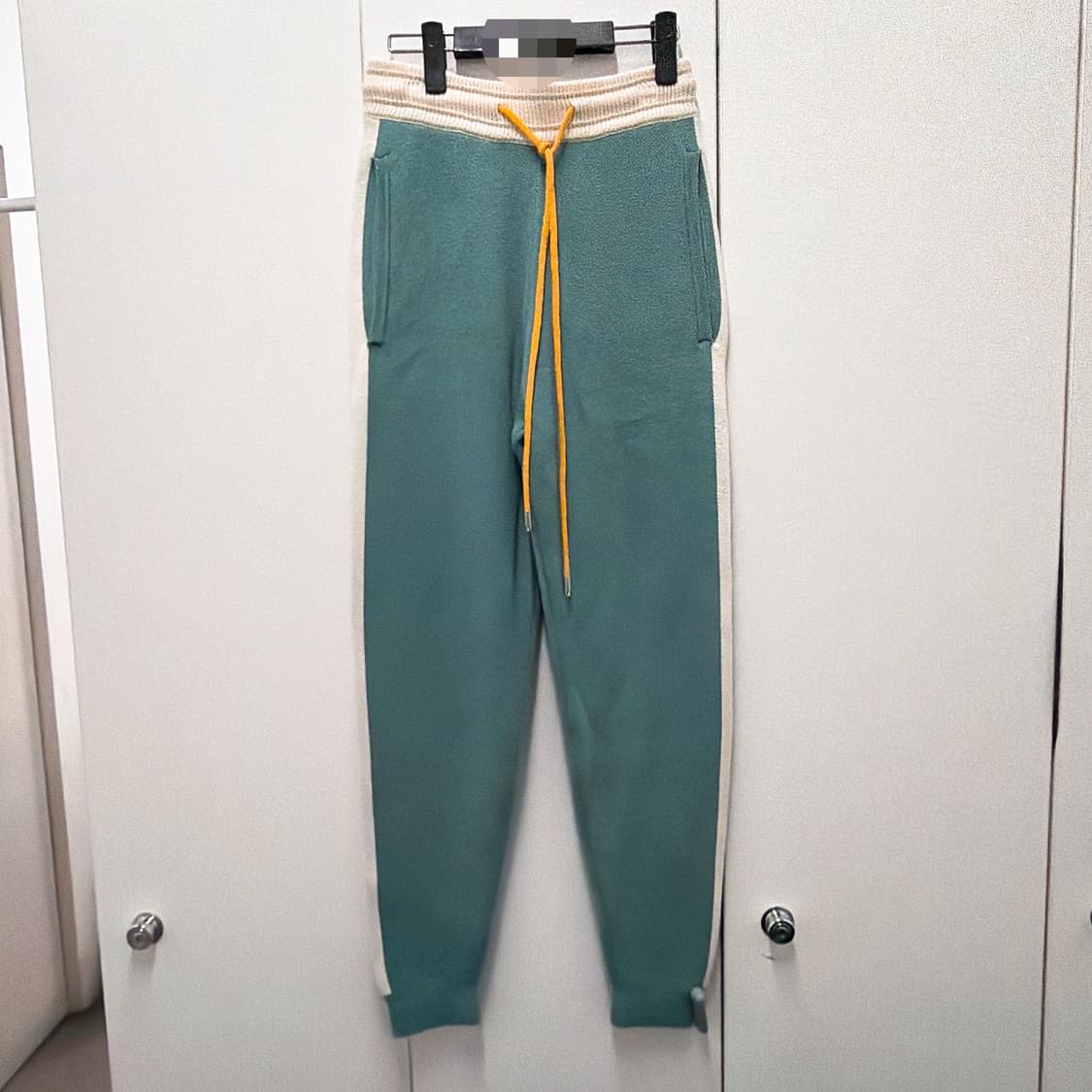 (정품/새상품) RHUDE 루드 남성 코튼 캐시미어 니트 트랙 팬츠 상품이미지1