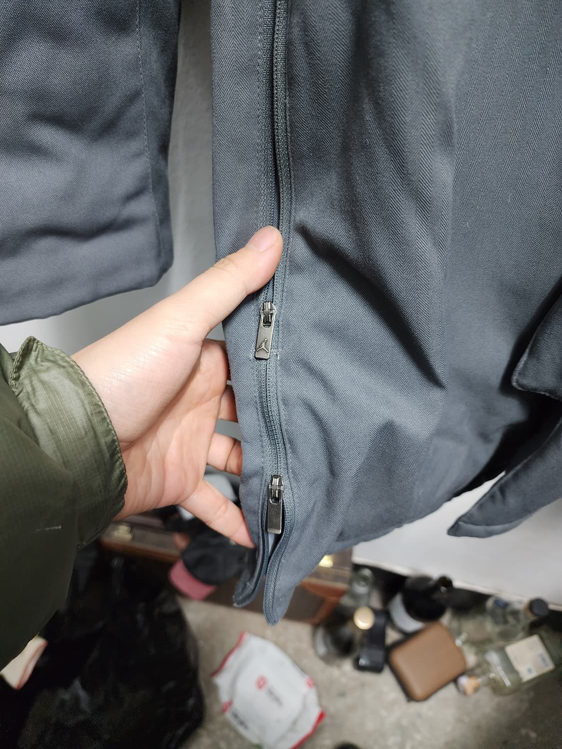 조던 스틸로고 덕다운 후드퍼 패딩  상품이미지4