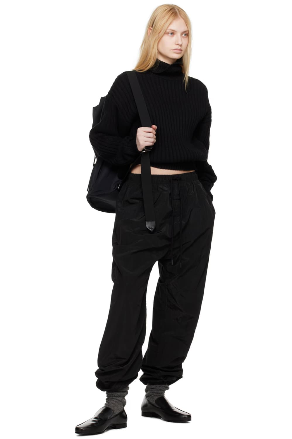 피어오브갓 에센셜 우먼즈 터틀넥 Jet Black 상품이미지2