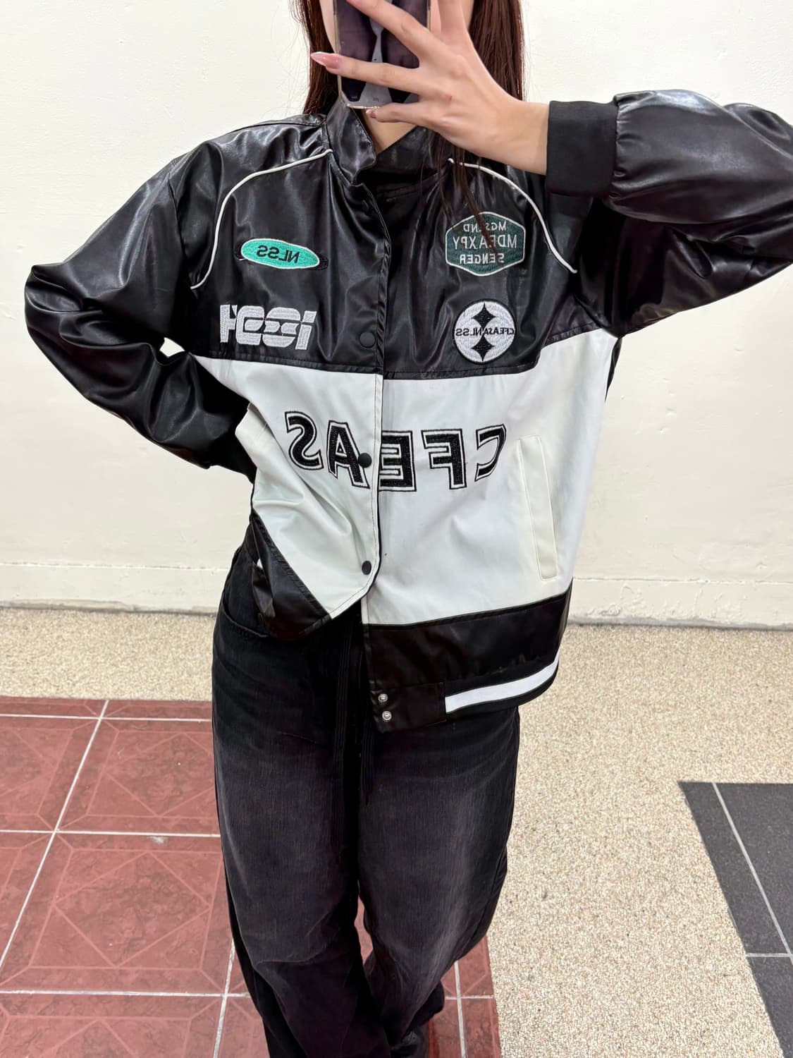 빈티지 레이싱자켓 상품이미지6