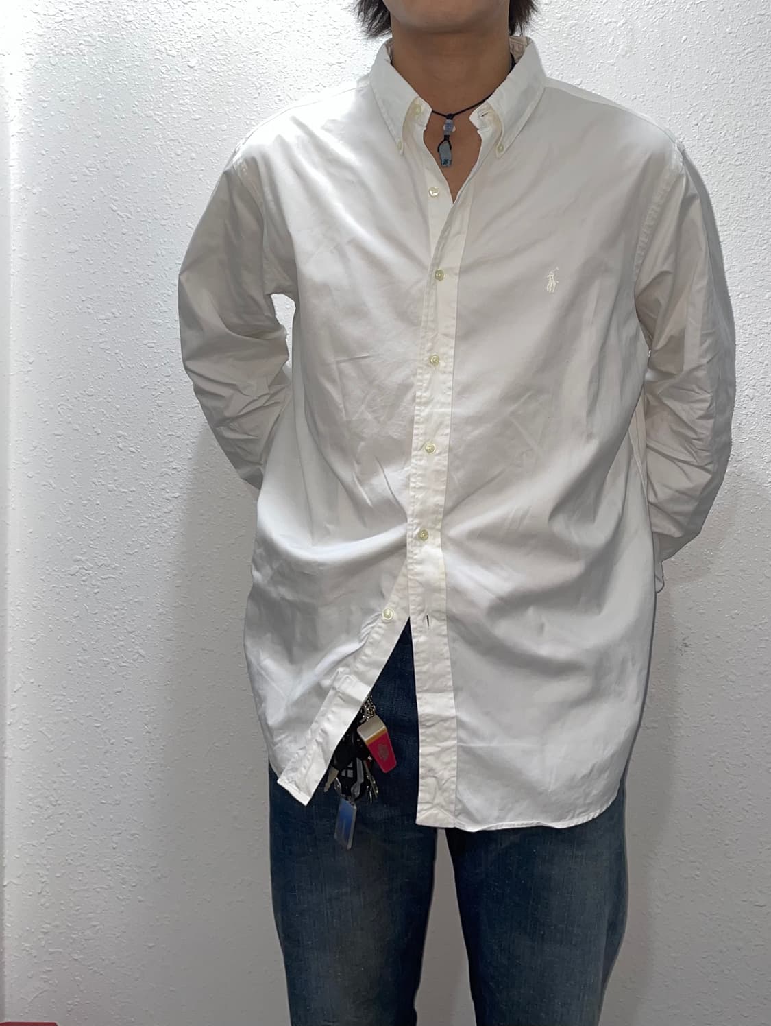 폴로랄프로렌 화이트포니 셔츠 상품이미지1