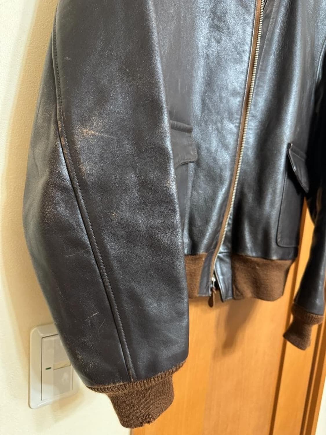 (38) 리얼맥코이 a-2 가죽자켓 상품이미지6