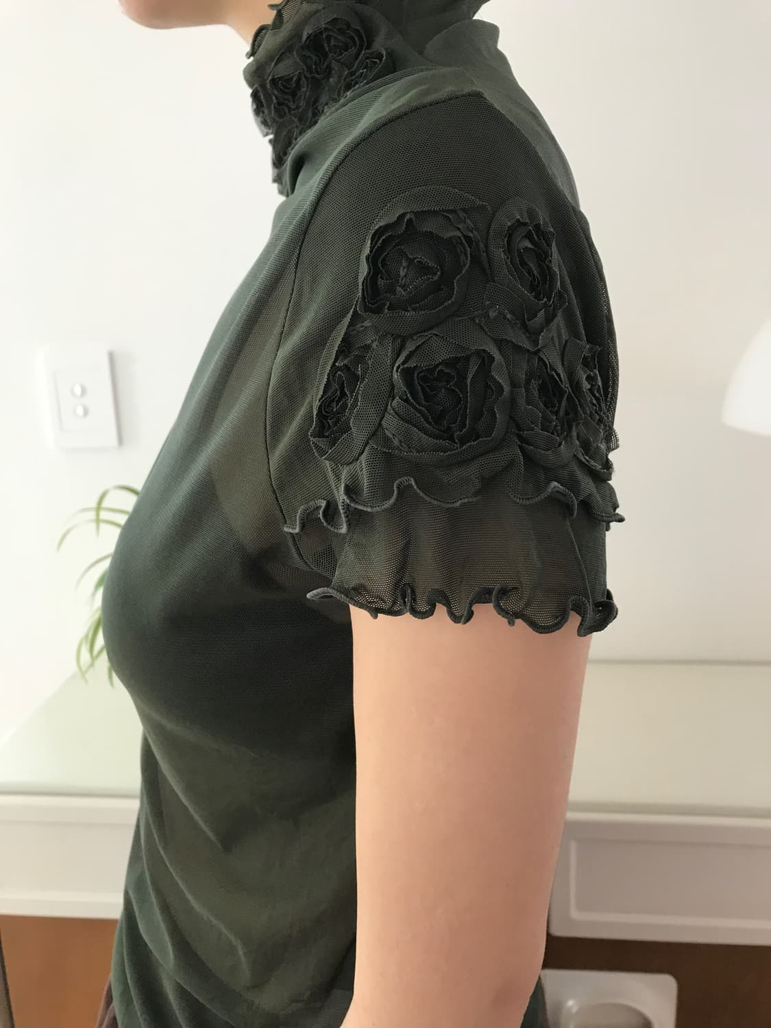 vintage flower lace top 상품이미지1