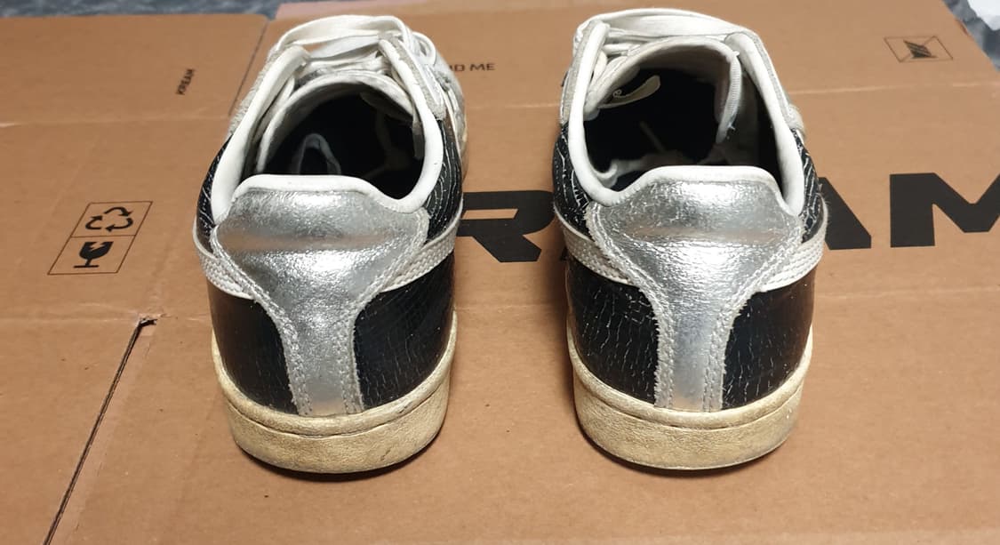 오니츠카타이거 GSM 실버 스니커즈 (250) 상품이미지4