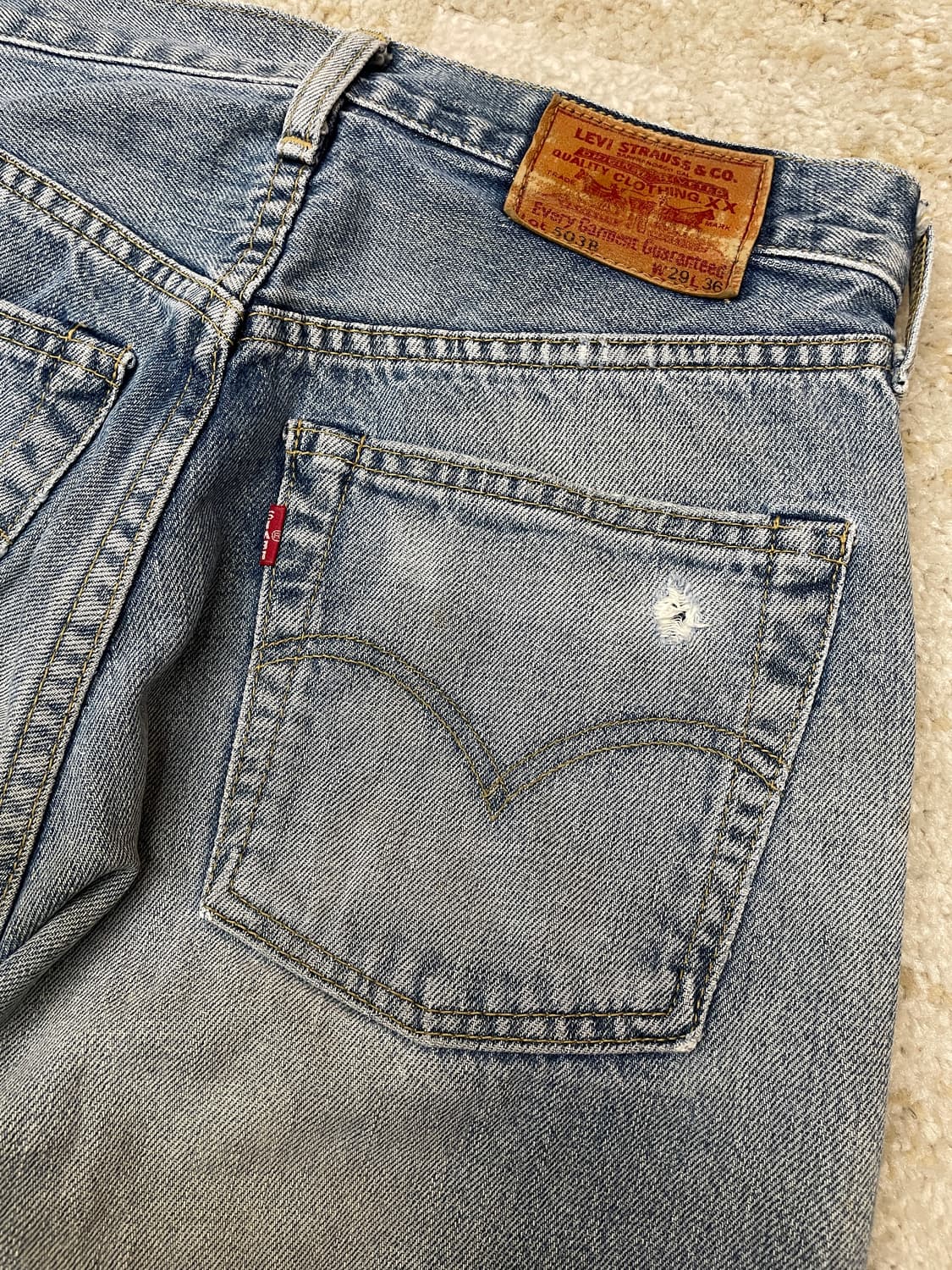 [29x36] Levis 90s 503B 빅E 일본 복각 빈티지 리바이스 상품이미지5