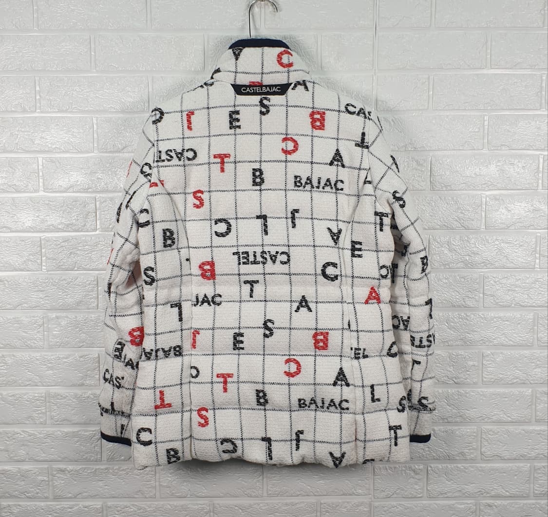 [90]까스텔바작 트위드 구스다운 점퍼 상품이미지4