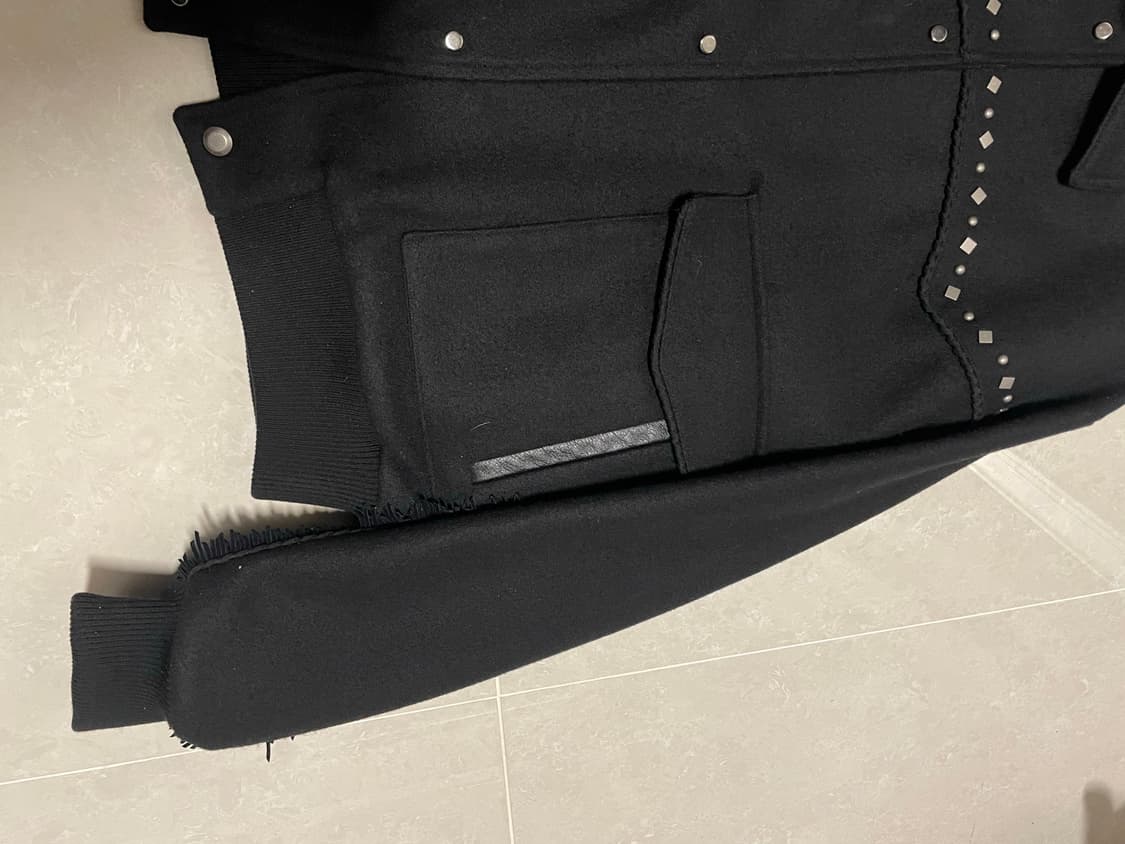 [L] 앤더슨벨 울 웨스턴 블루종 자켓  상품이미지3