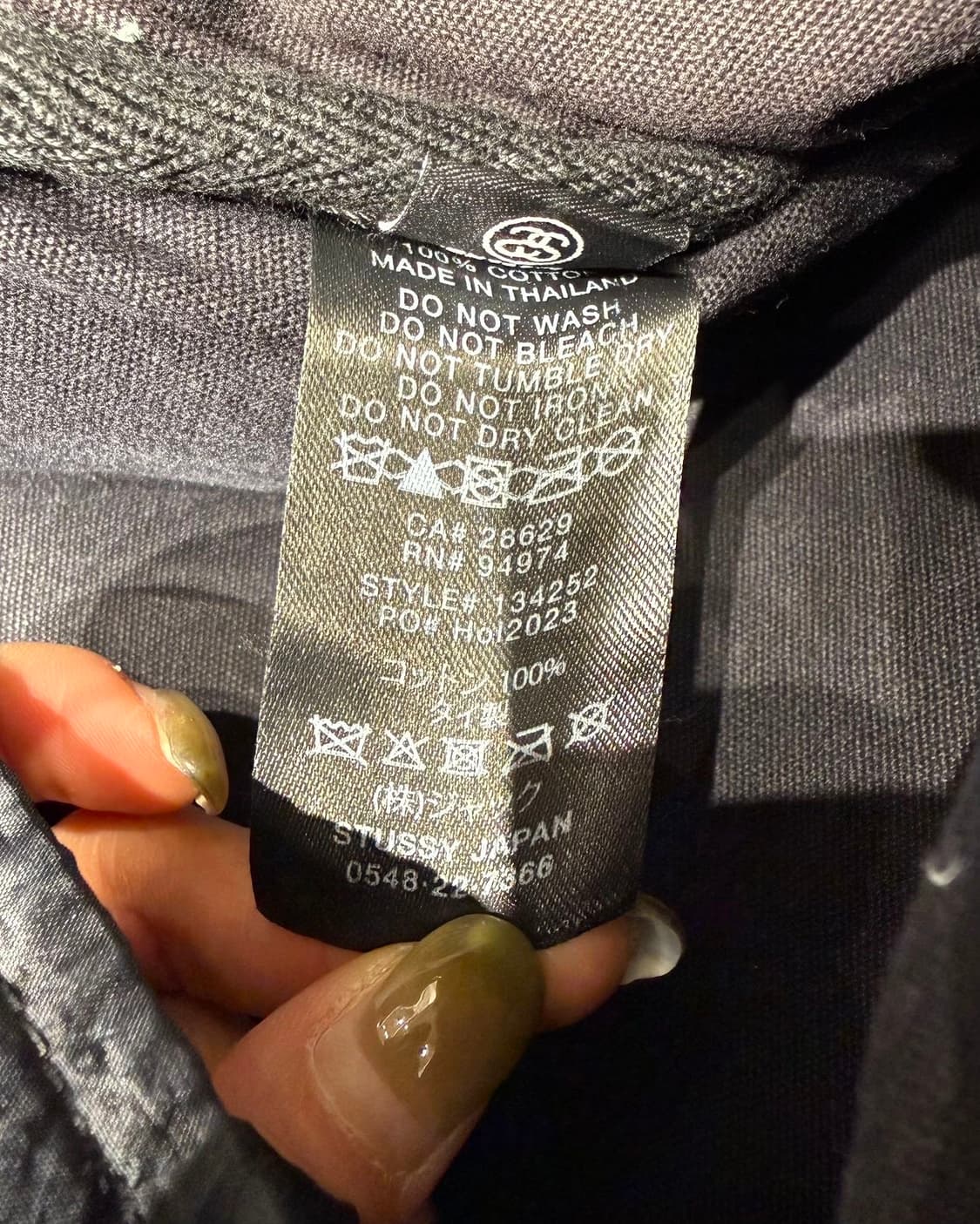 스투시 카키 캔버스 워시드 백팩 상품이미지9