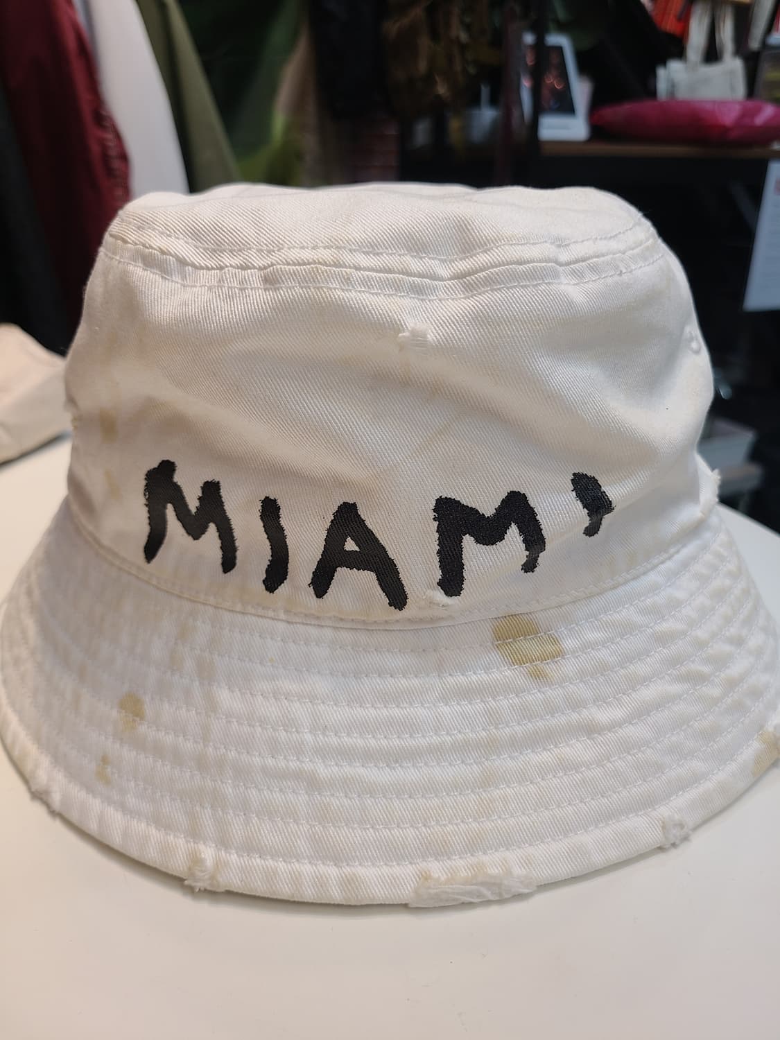 팜엔젤스 화이트 버킷햇 상품이미지2