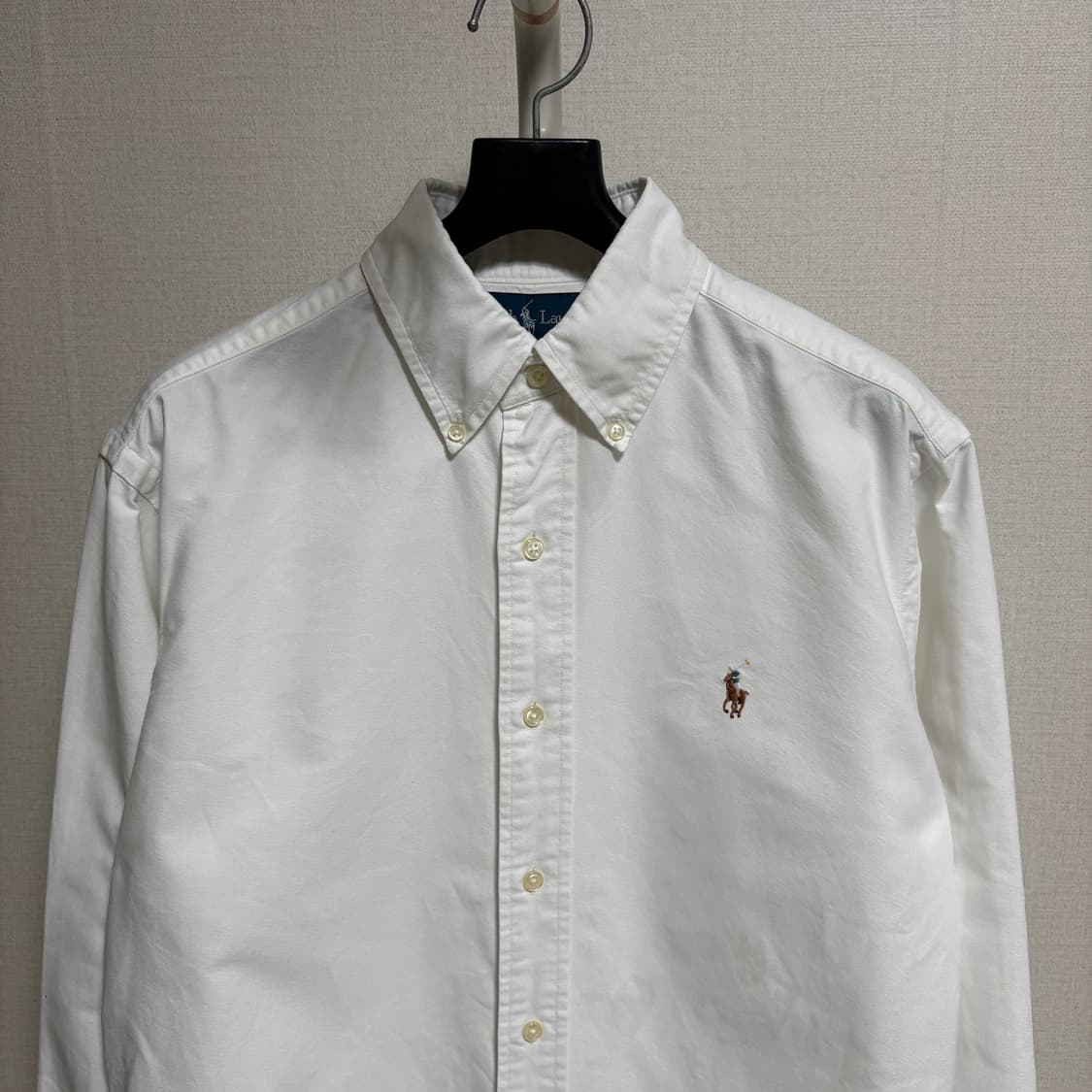 폴로 랄프로렌 클래식핏 옥스포드 셔츠 / 화이트, L 상품이미지2