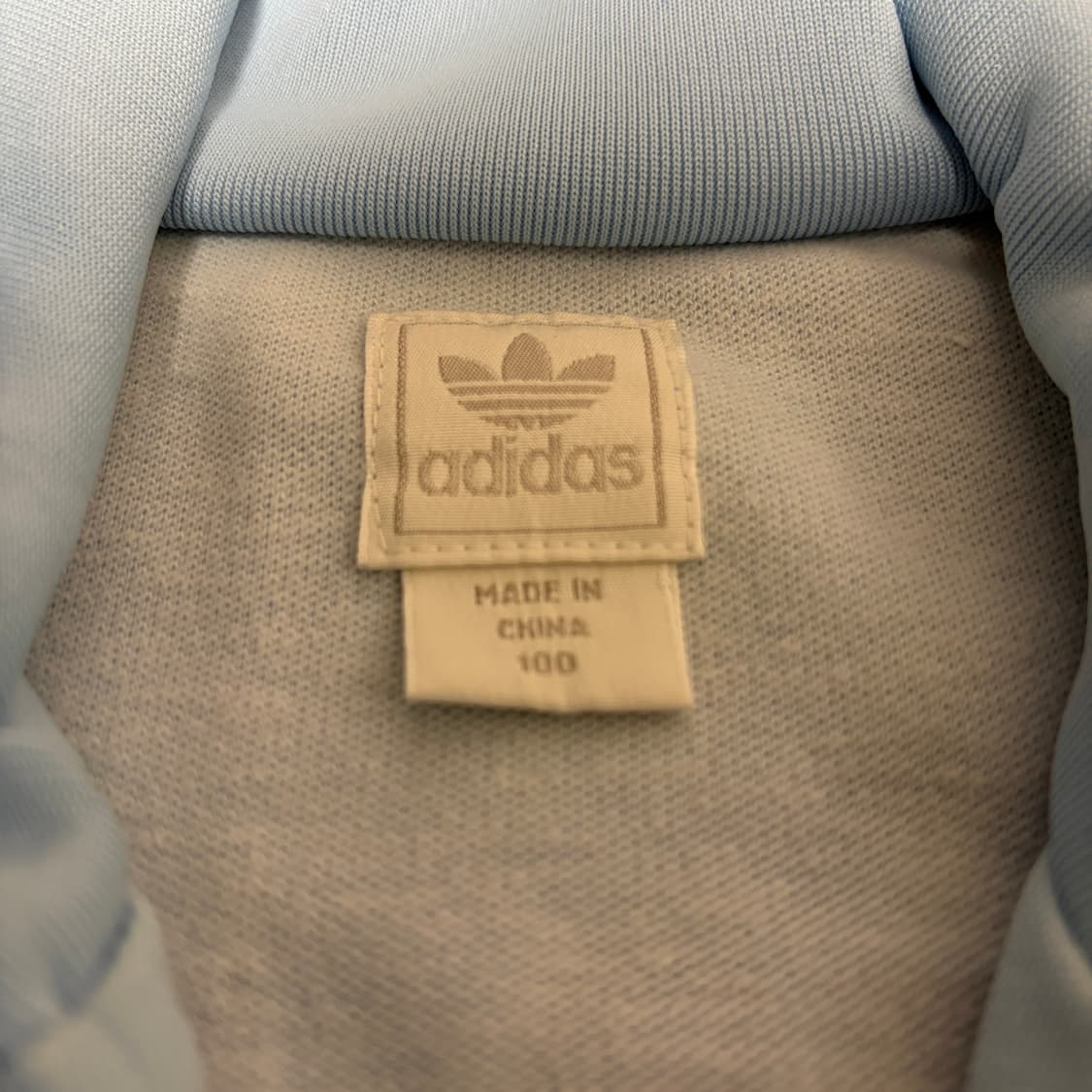 아디다스 소라색 베켄바우어 독일 트랙탑 져지 상품이미지3