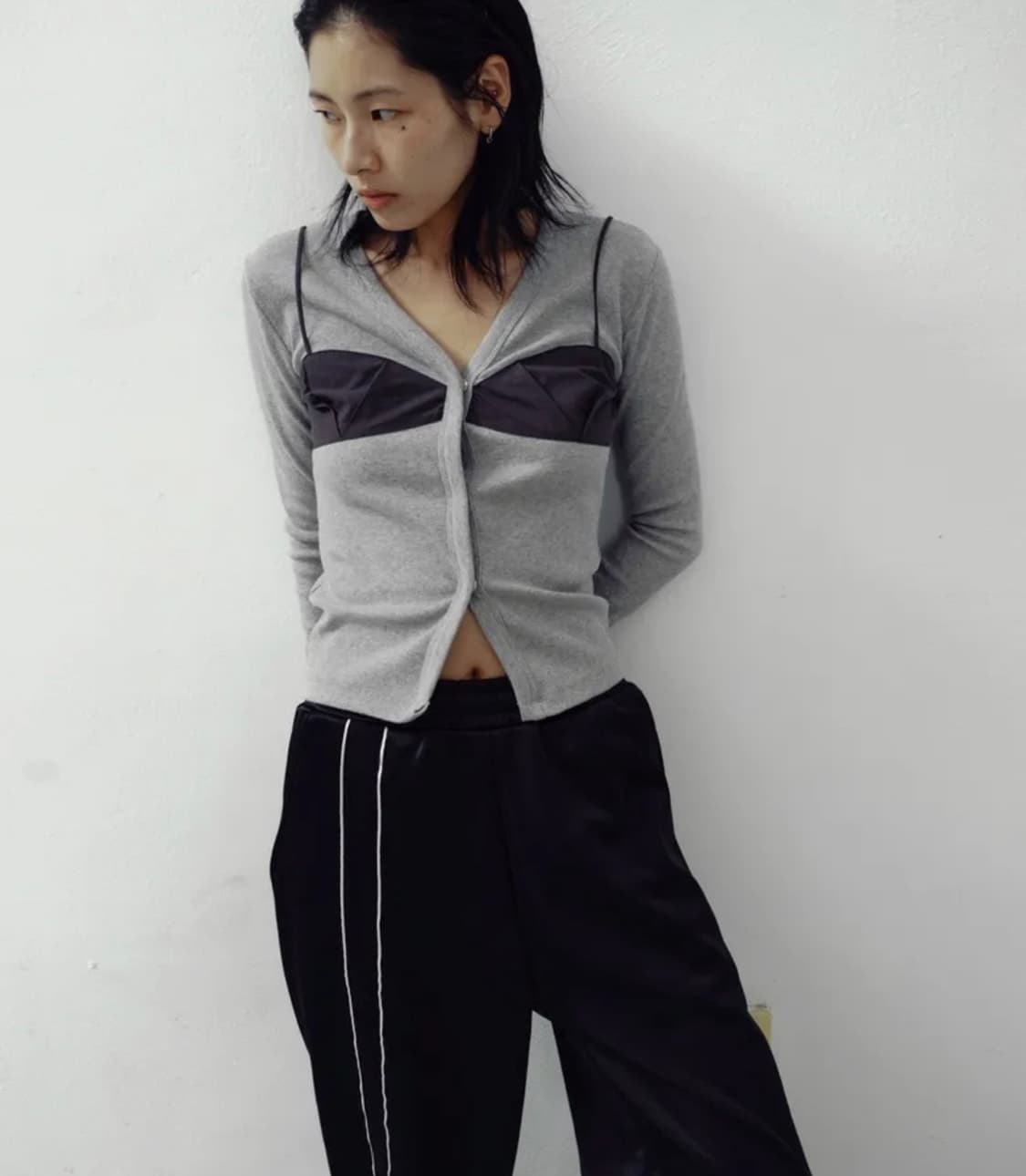 엔써이즈예스 가디건 상품이미지1