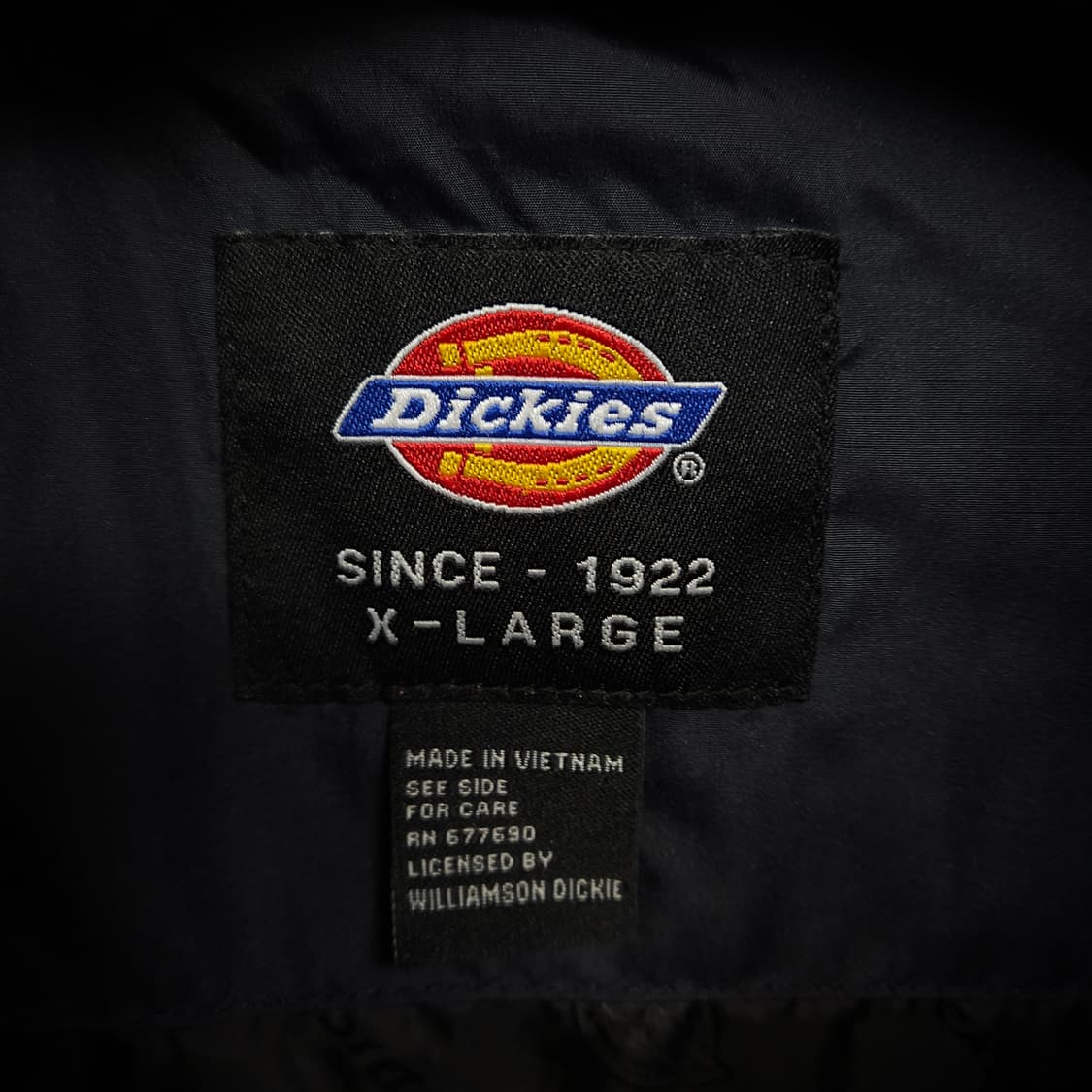 XL ) 디키즈 남성 패딩 조끼 네이비 상품이미지3