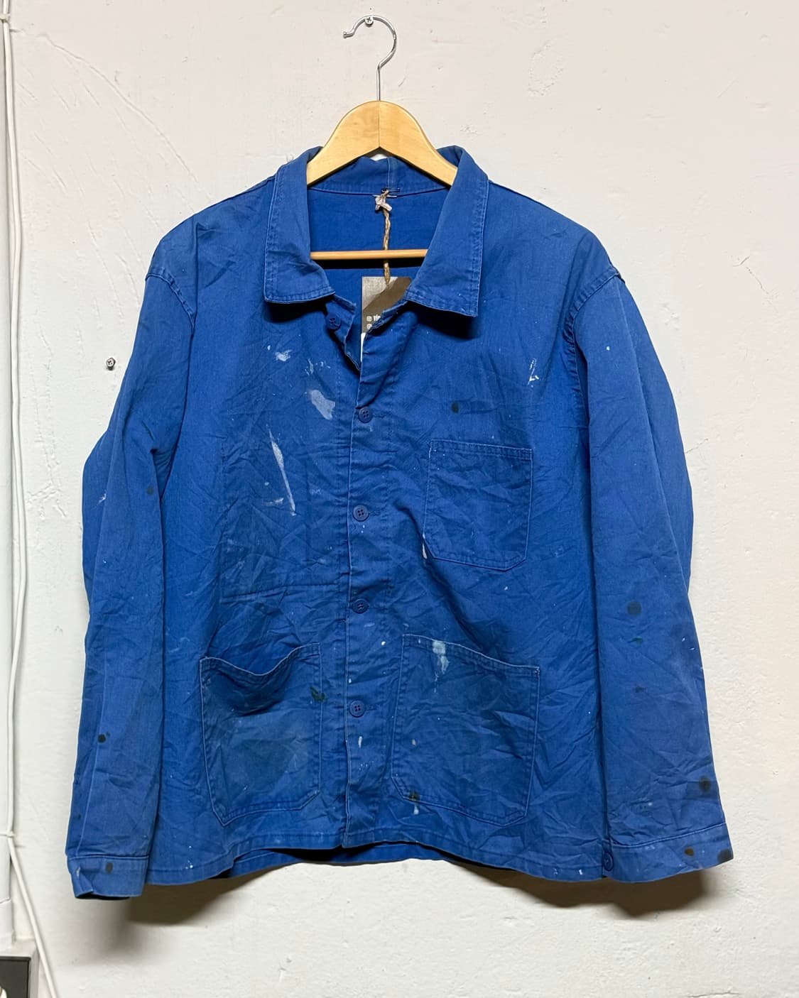 유럽 빈티지 트윌코튼 프렌치 워크 자켓 103-105 상품이미지1