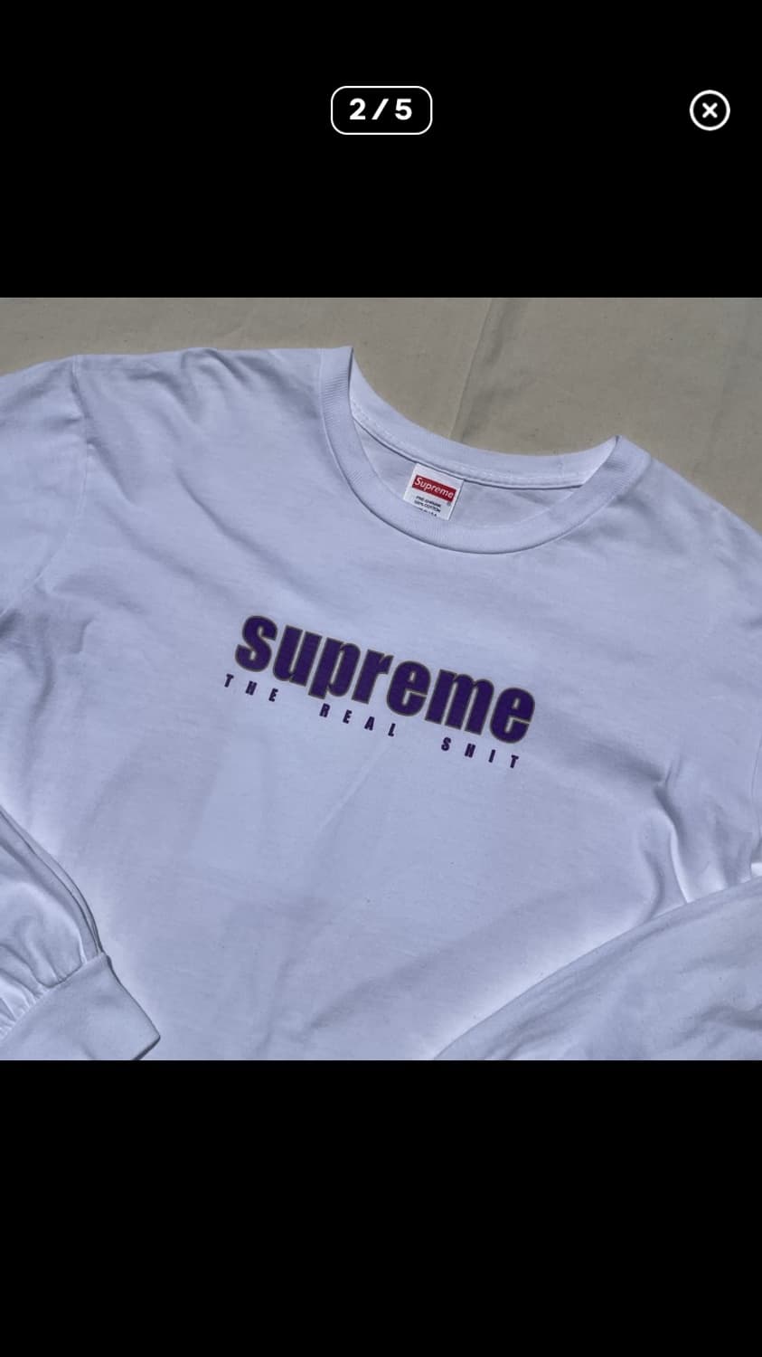 19s/s 슈프림 롱슬리브 상품이미지2