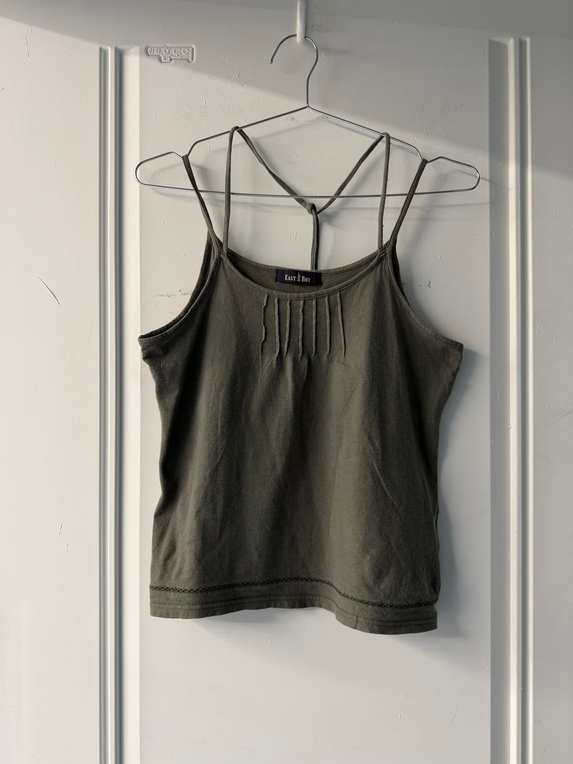 일본빈티지 카키 베이지 레이어드 세트 상품이미지5