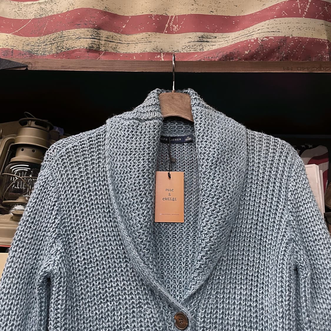 폴로 랄프로렌 우먼 니트 가디건 컨트리 RL 상품이미지3