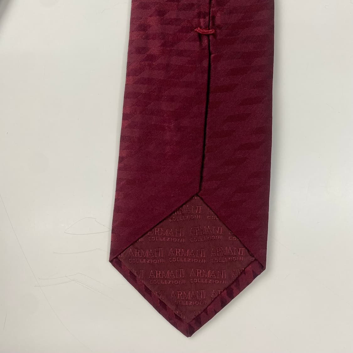 알마니 넥타이(ARMANI) 정품 명품 7.6cm 상품이미지7