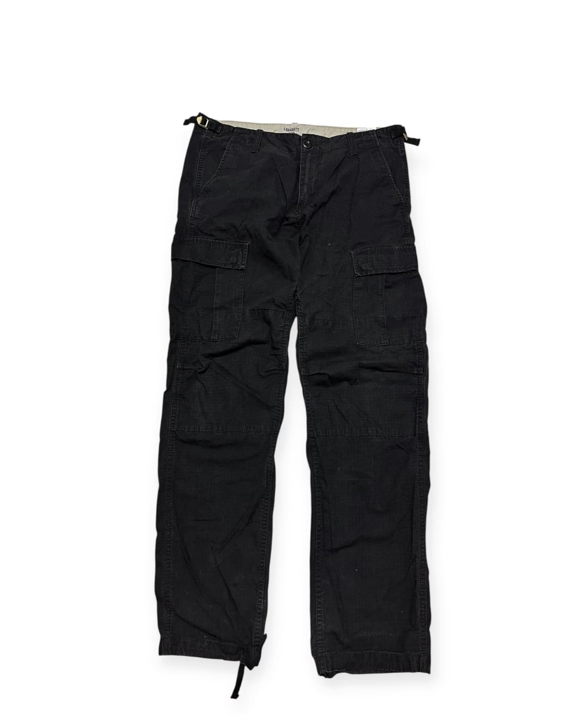 칼하트 WIP 블랙 카고 팬츠 상품이미지4