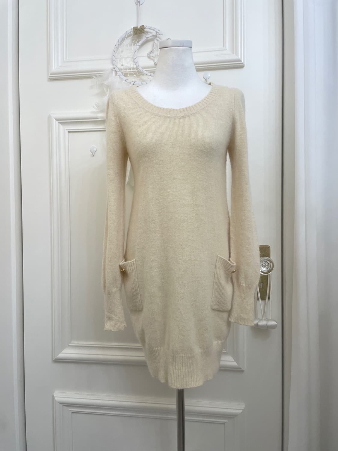 butter cream angora pocket point shirrin 상품이미지1