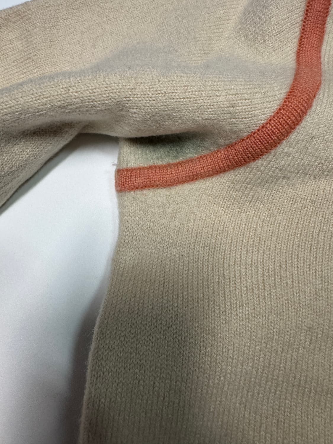 여성 준코 시마다 아가일 크롭 니트 일본빈티지 상품이미지5