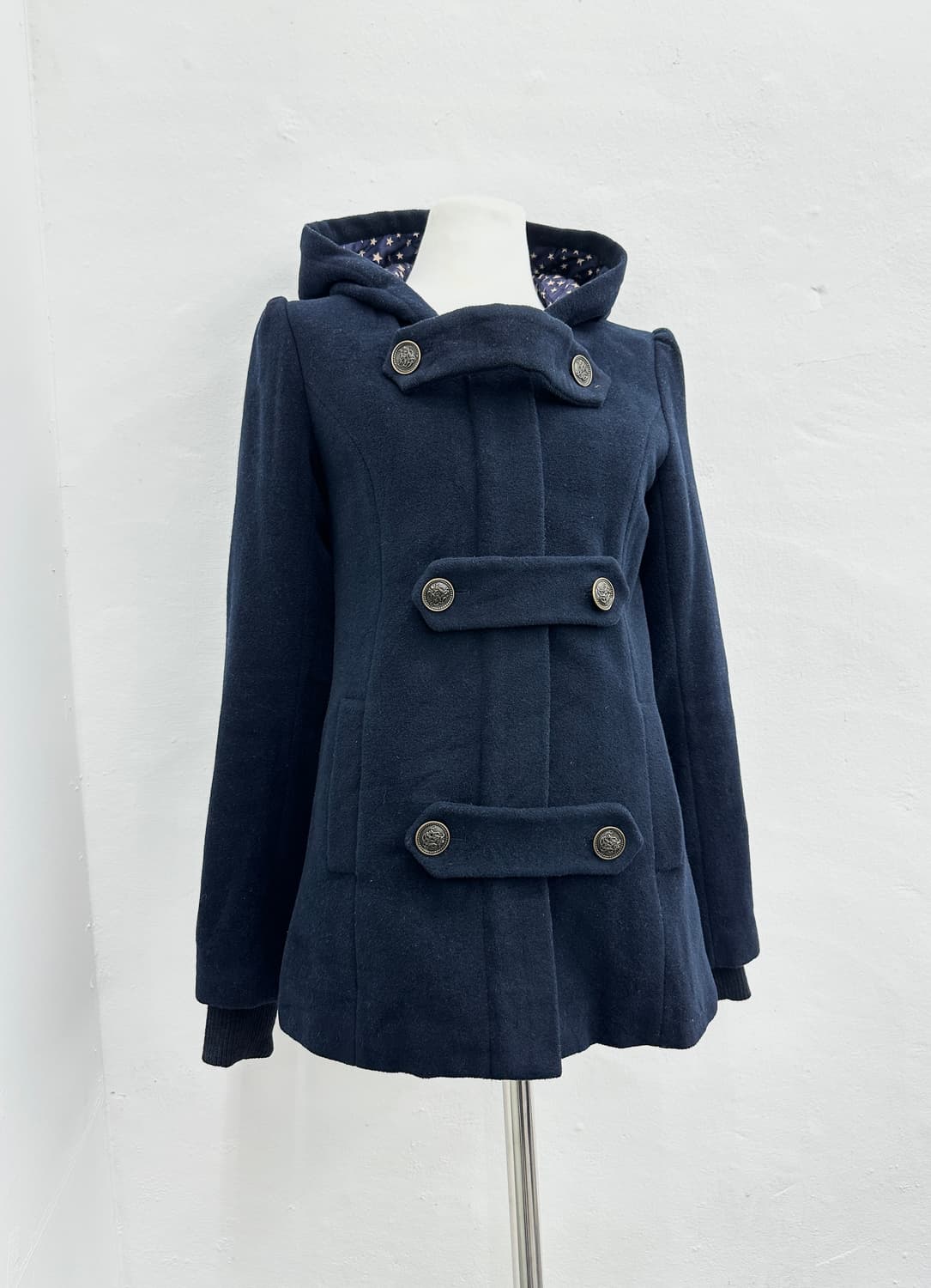 Vintage deicy strap button detail coat 상품이미지1