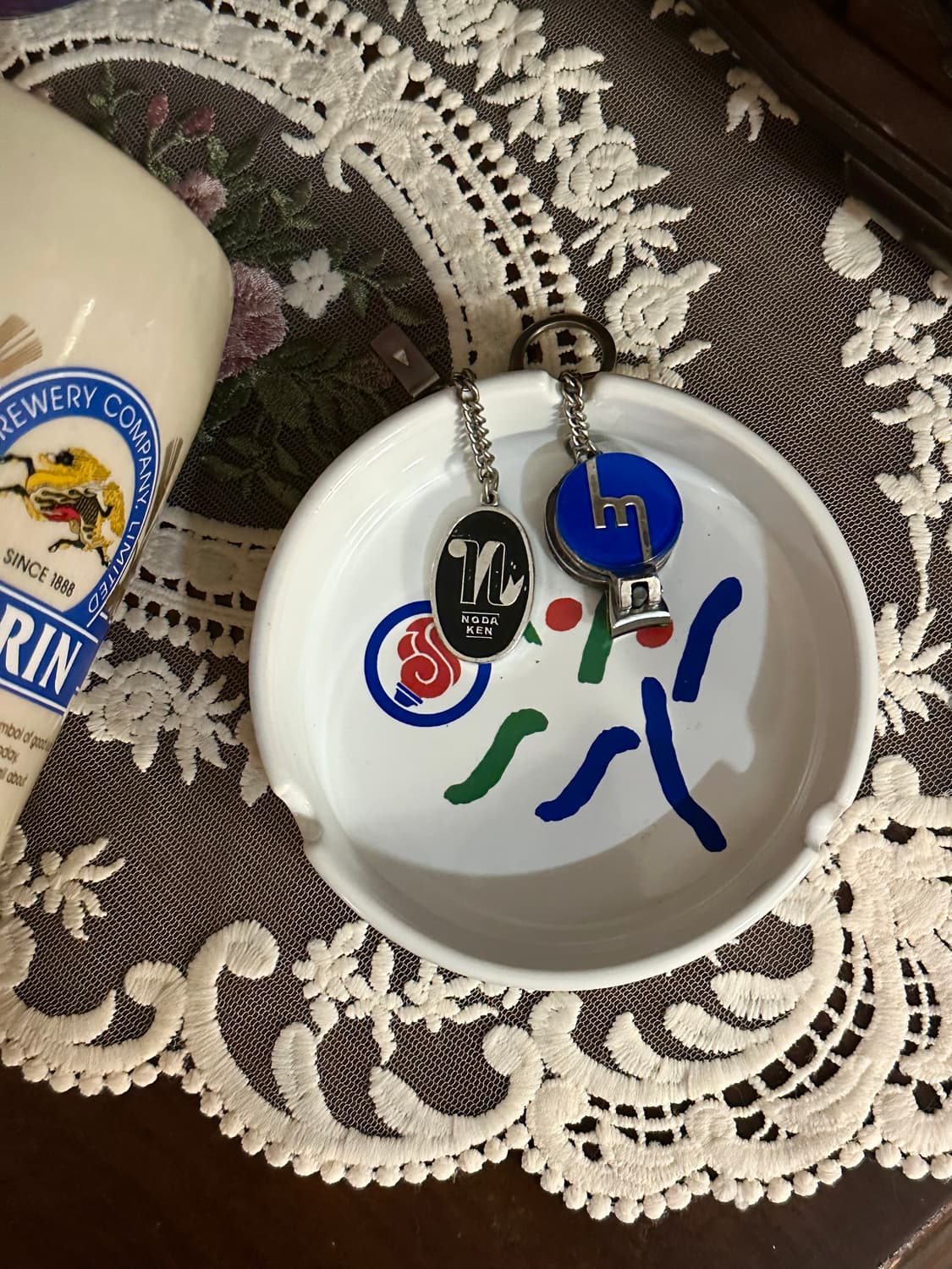 일본 빈티지 도자기 재떨이 애쉬 트레이 상품이미지6