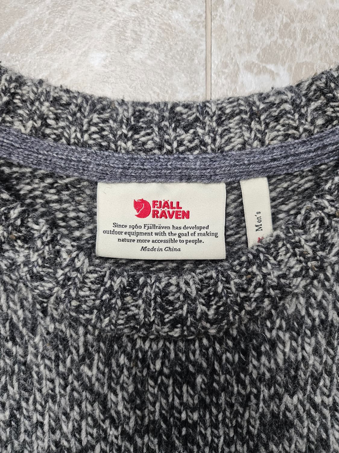 피엘라벤 남성 라다 라운드넥 스웨터M 상품이미지3