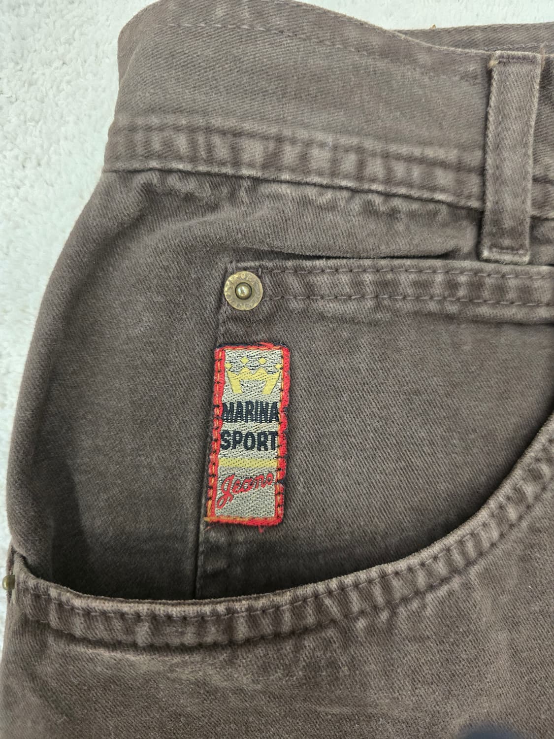 마리나 스포츠 남자 면바지. 
싸이즈34~35 상품이미지3
