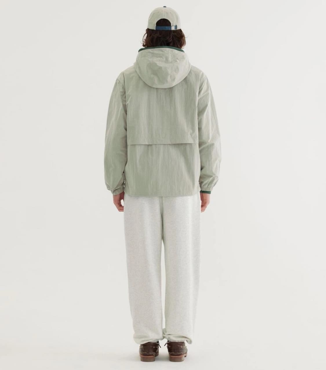 커버낫 윈드브레이커 자켓 라이트 카키 M 사이즈 상품이미지4