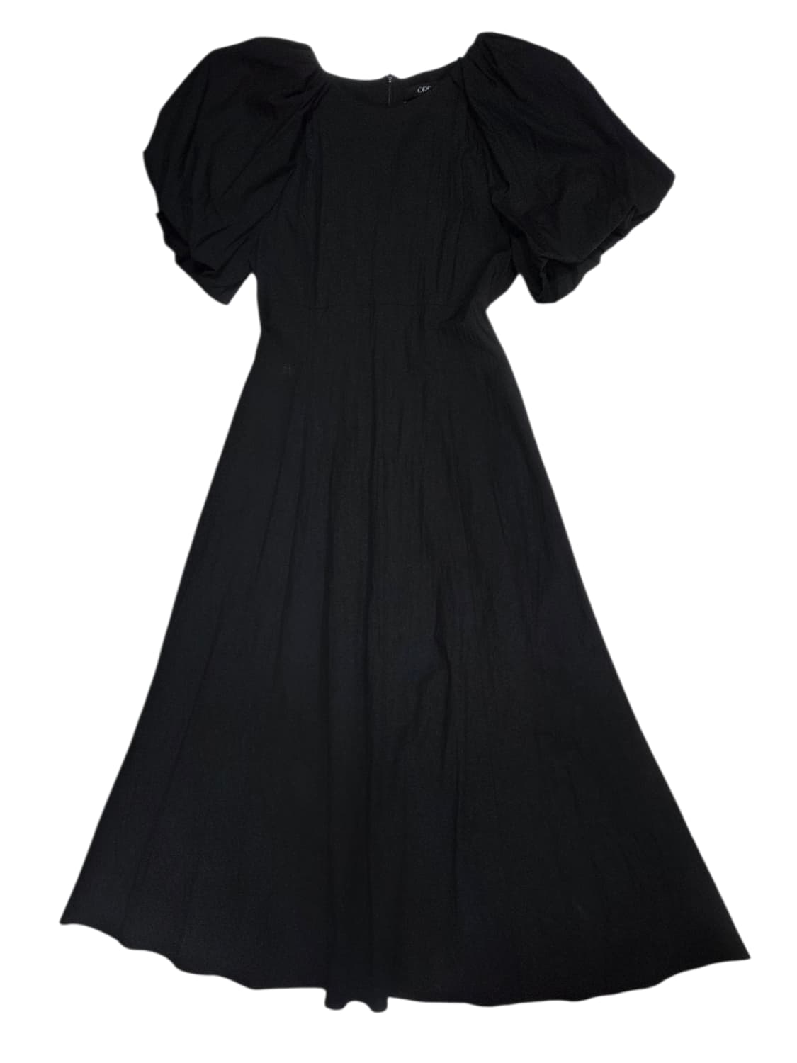 ORR 오르 블랙 퍼프 소매 롱 원피스 XS 상품이미지1