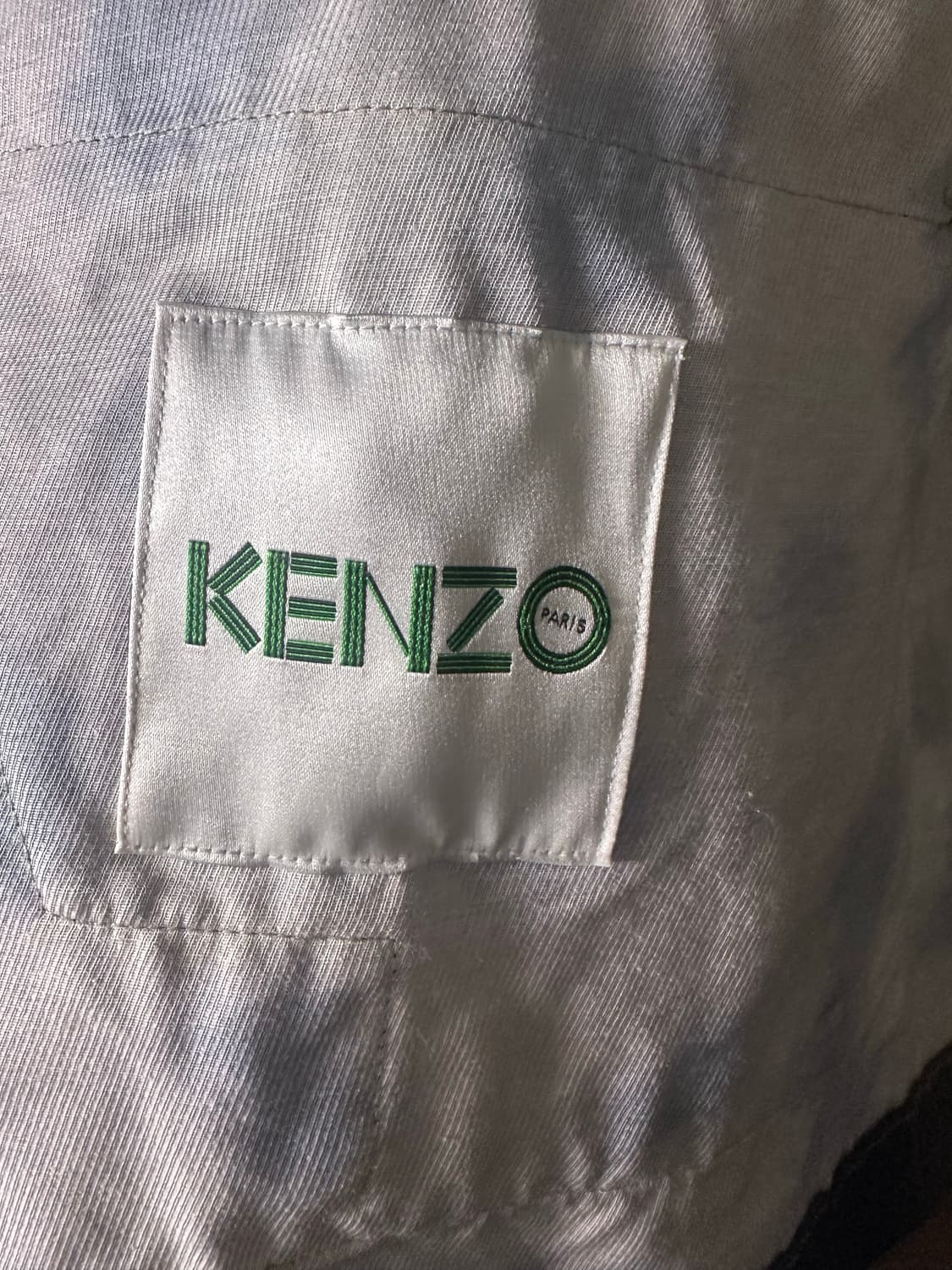 겐조 레오파드 컬러블록 파카자켓 M 상품이미지6