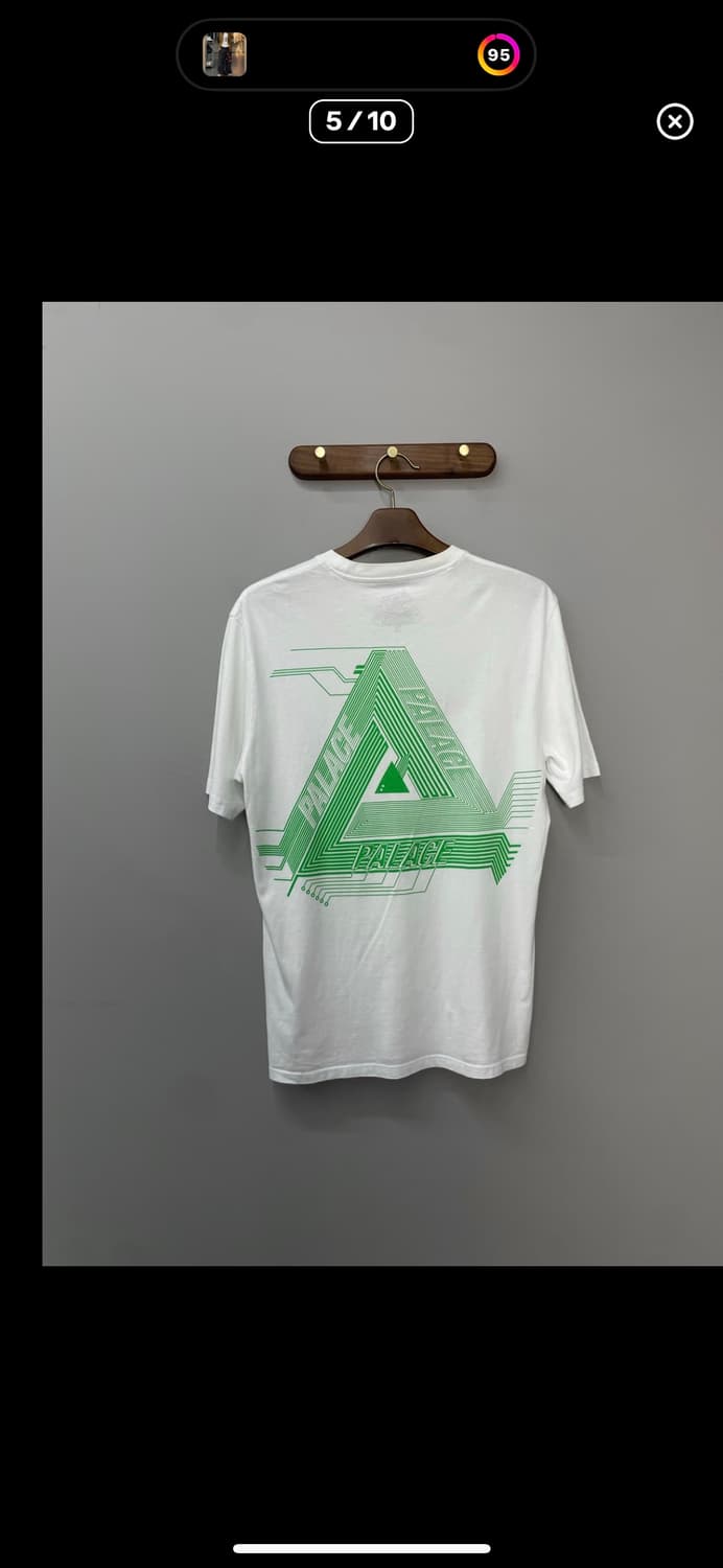 팔라스 서킷로고 화이트 반팔 A2410 상품이미지5