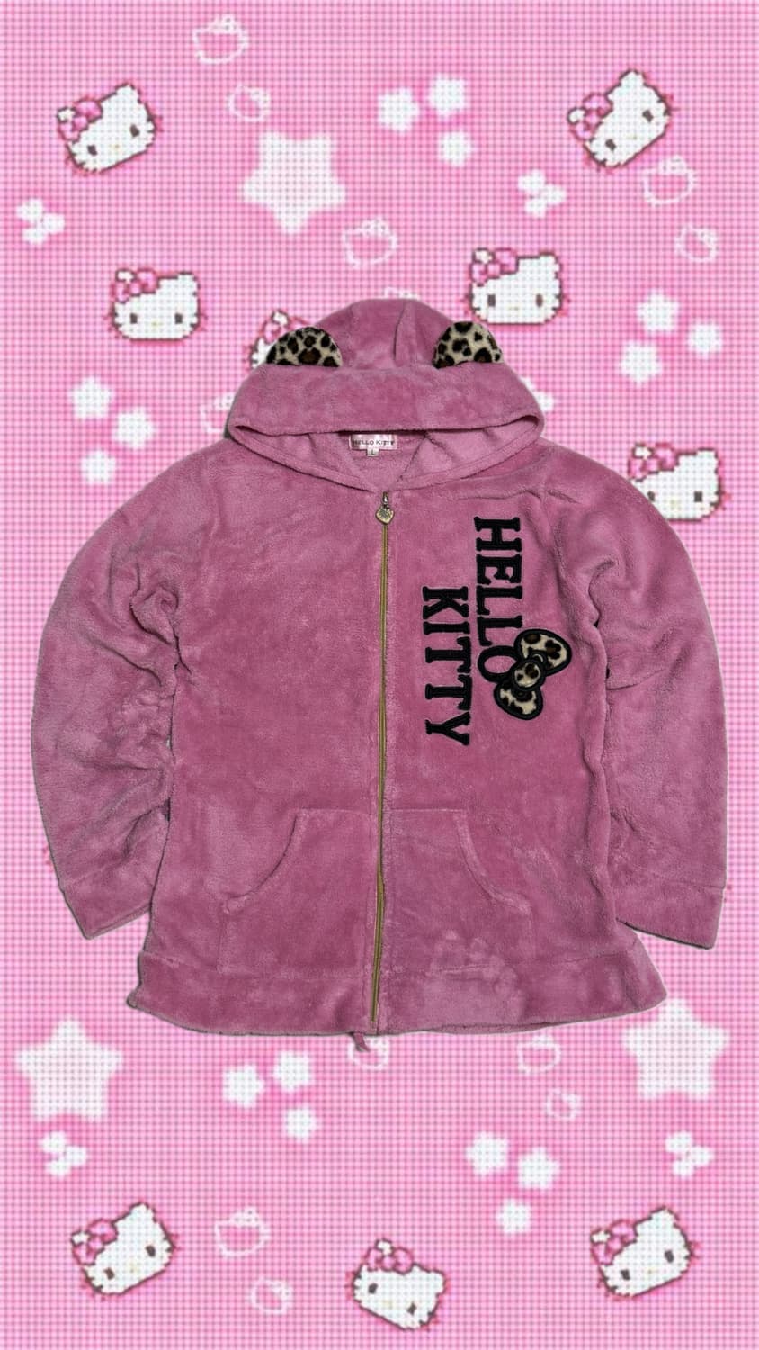 🎀 Japanese Vintage 헬로키티 후드 집업 🎀 상품이미지2