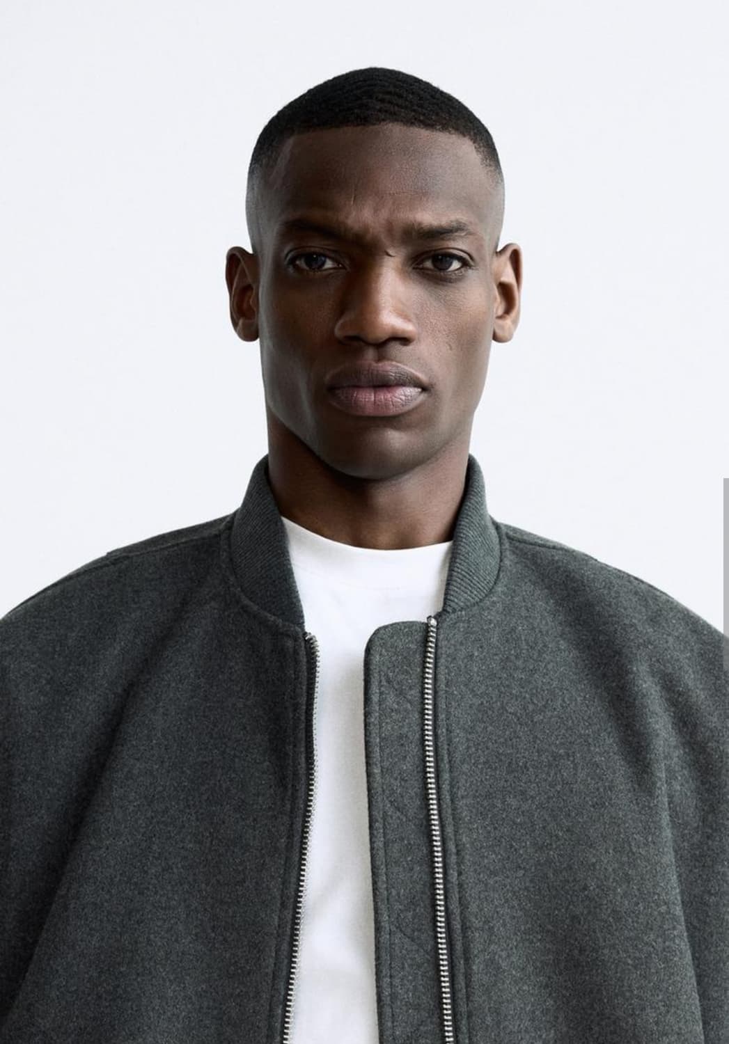 자라 울 봄버 항공자켓 M 상품이미지4