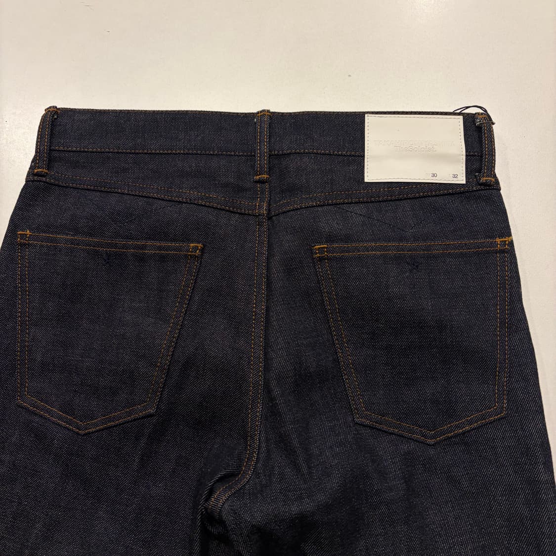 [30x32] 솔로이스트 스타 웨스턴 자수 생지 데님 팬츠 D780 상품이미지3