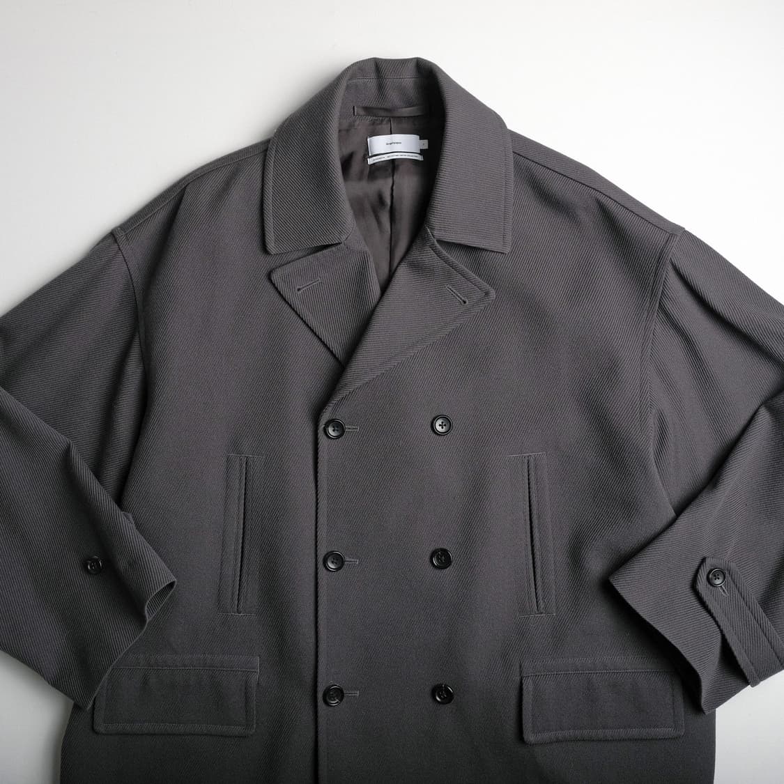 그라프페이퍼 울 코르스 피코트 2(105~)사이즈 상품이미지5