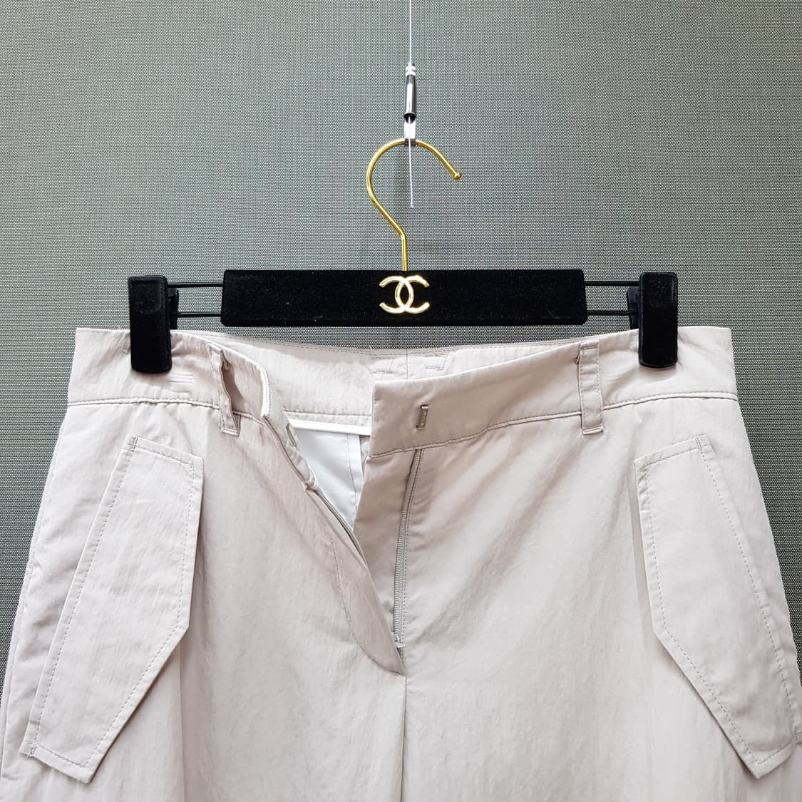 한섬 시스템 2022 드로우스트링 와이드 팬츠  64-94사이즈 상품이미지2