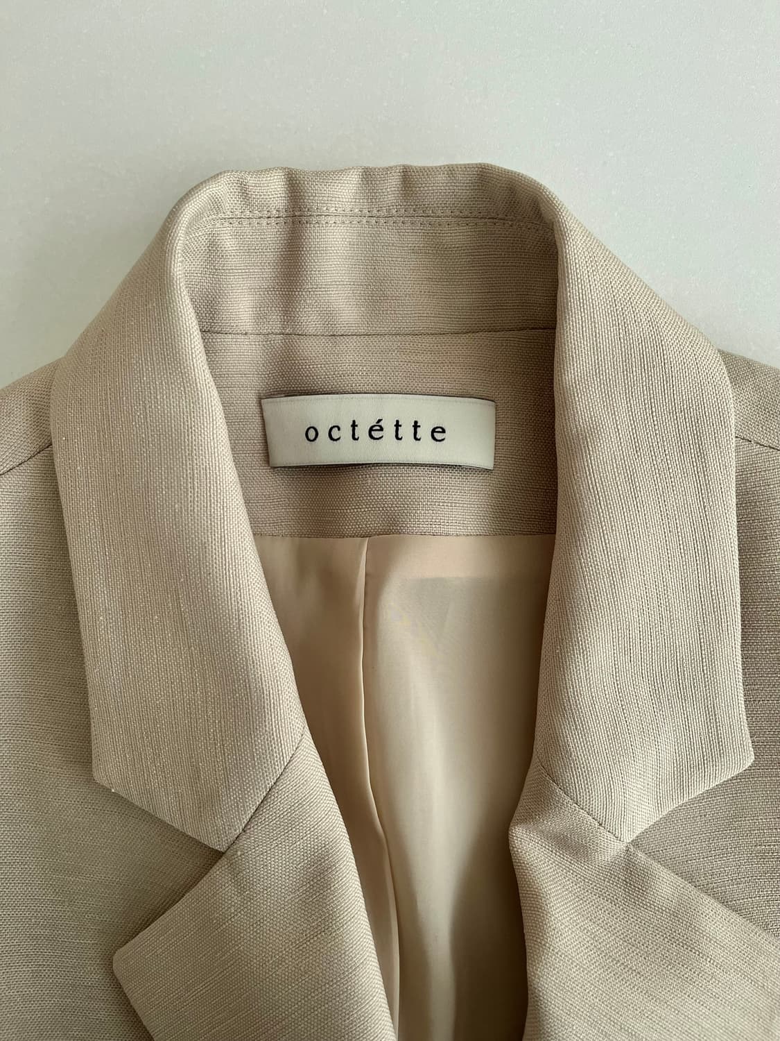 M) 오떼뜨 octette 반팔 블레이저 자켓 상품이미지4