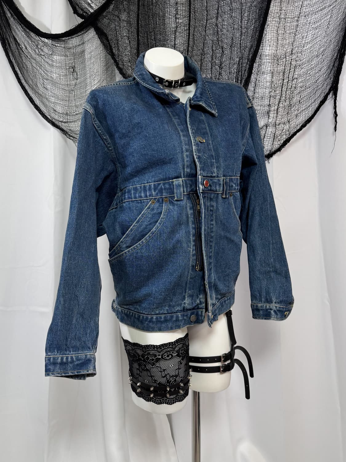 denim detail jacket 상품이미지1