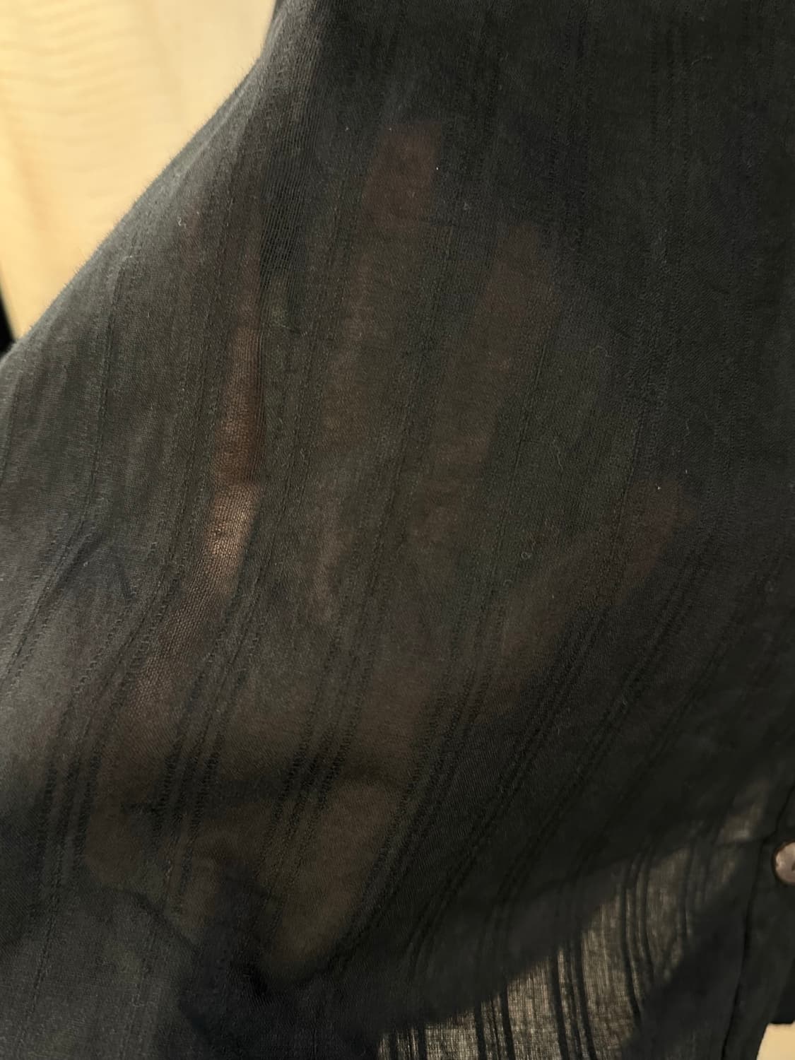 VINTAGE 블랙 모리 블라우스 상품이미지4