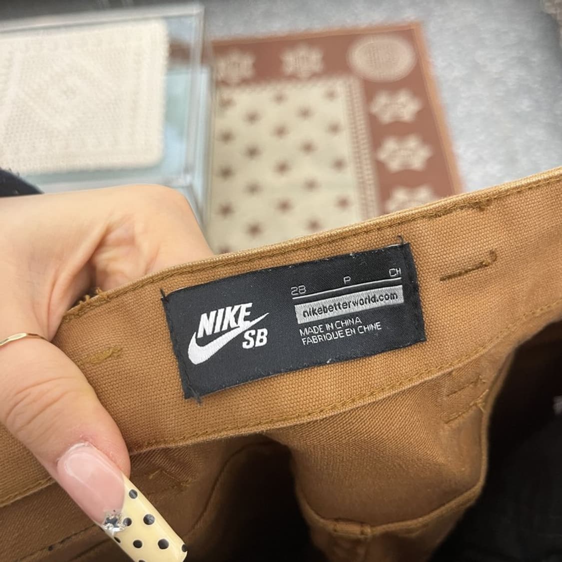 나이키 SB 모던캐주얼 빈티지 코튼팬츠 면바지 28인치 C09962 상품이미지6