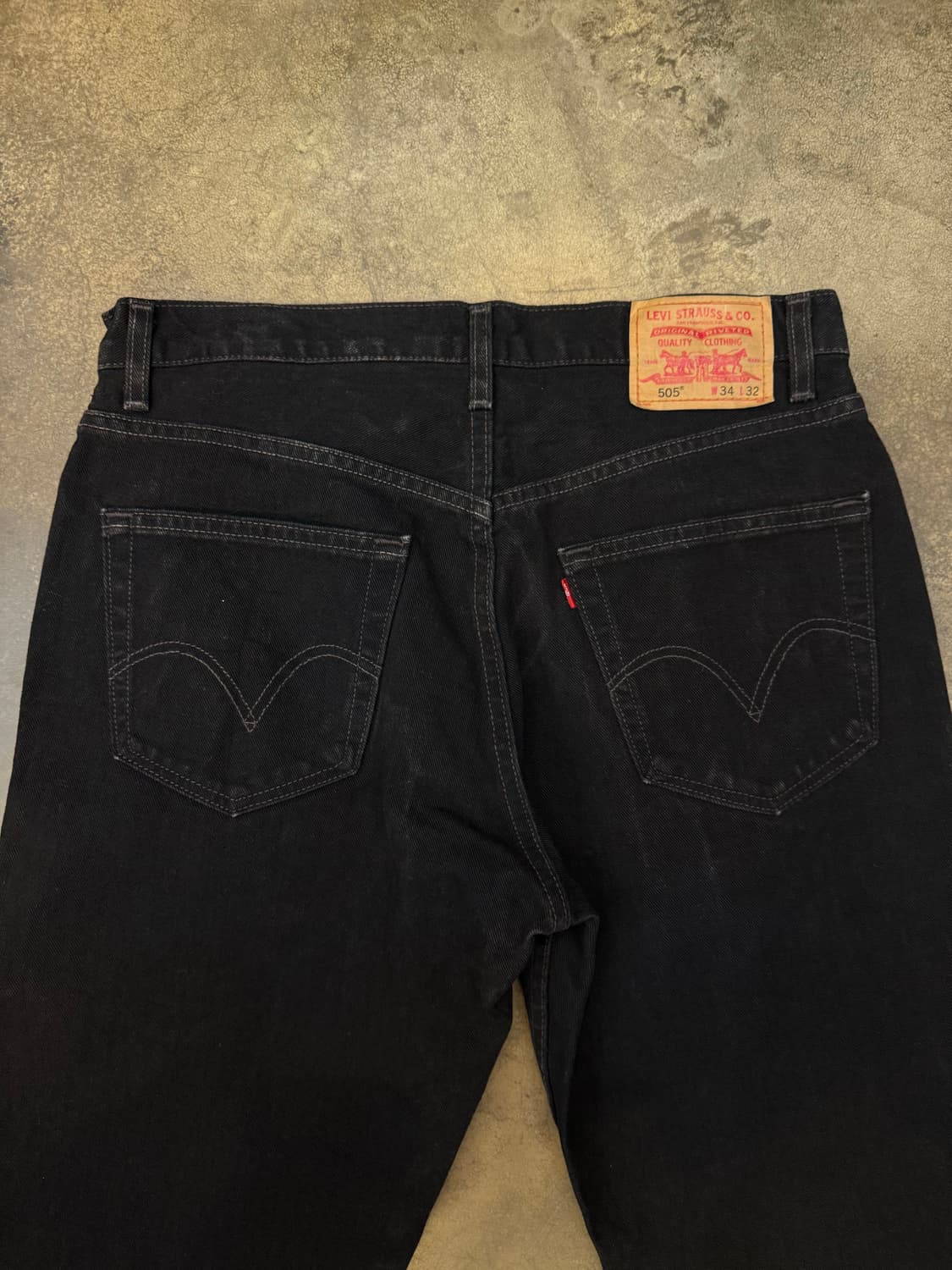 리바이스 흑청 34(505) 상품이미지5